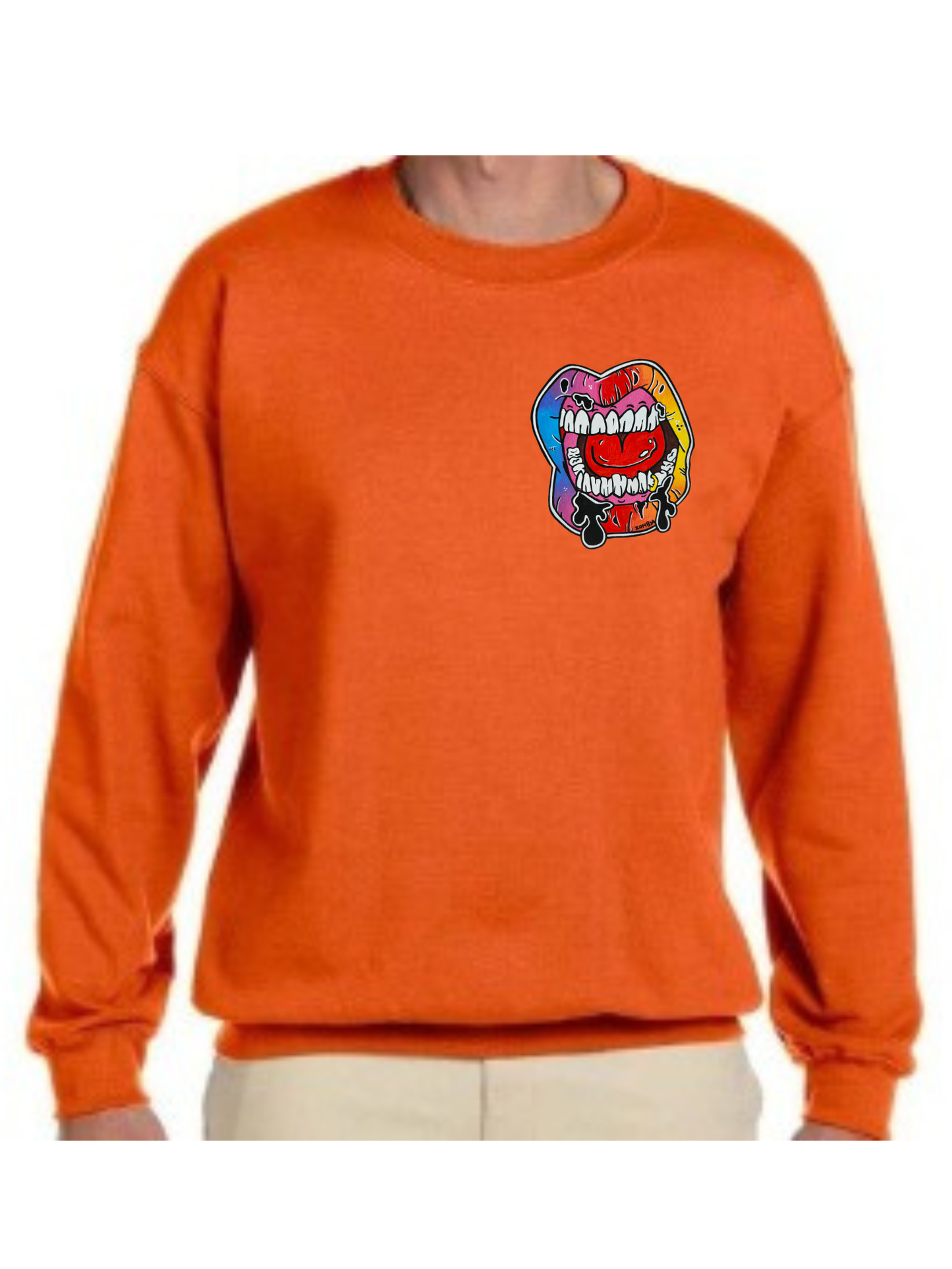 Crewneck Lèvre multicolore