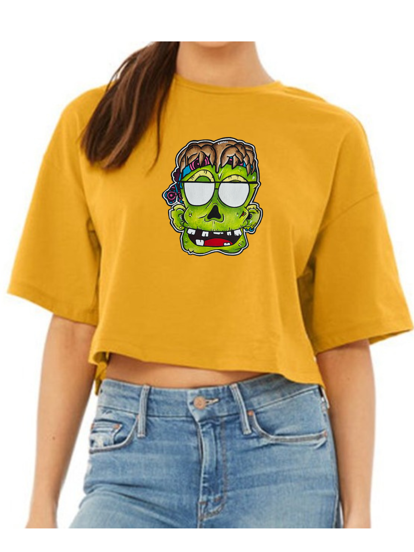 Crop top Zombie lunette de soleil