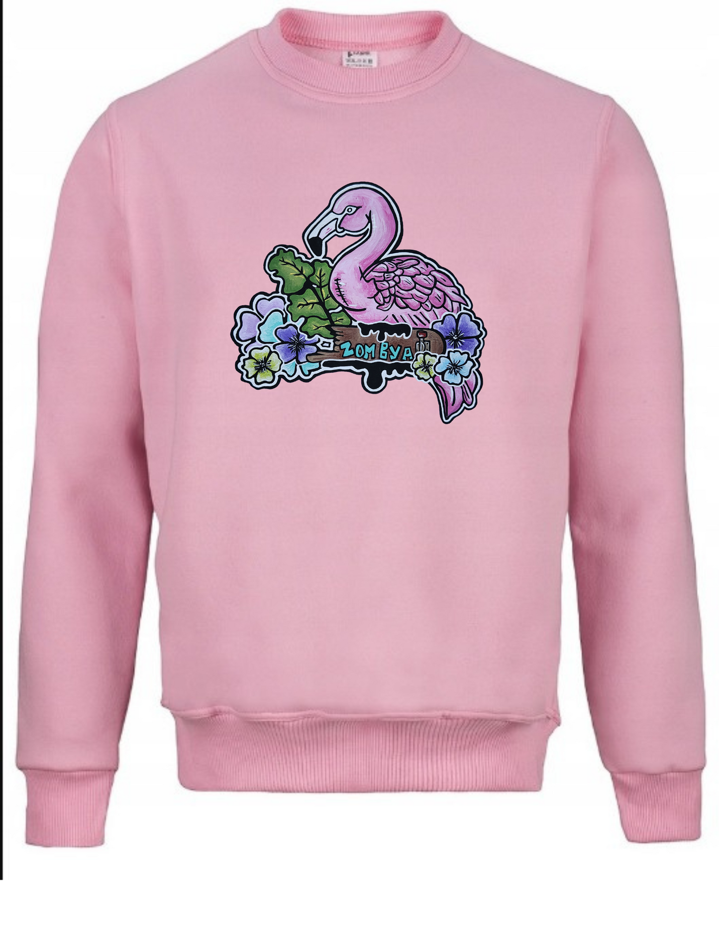 Crewneck flamant rose