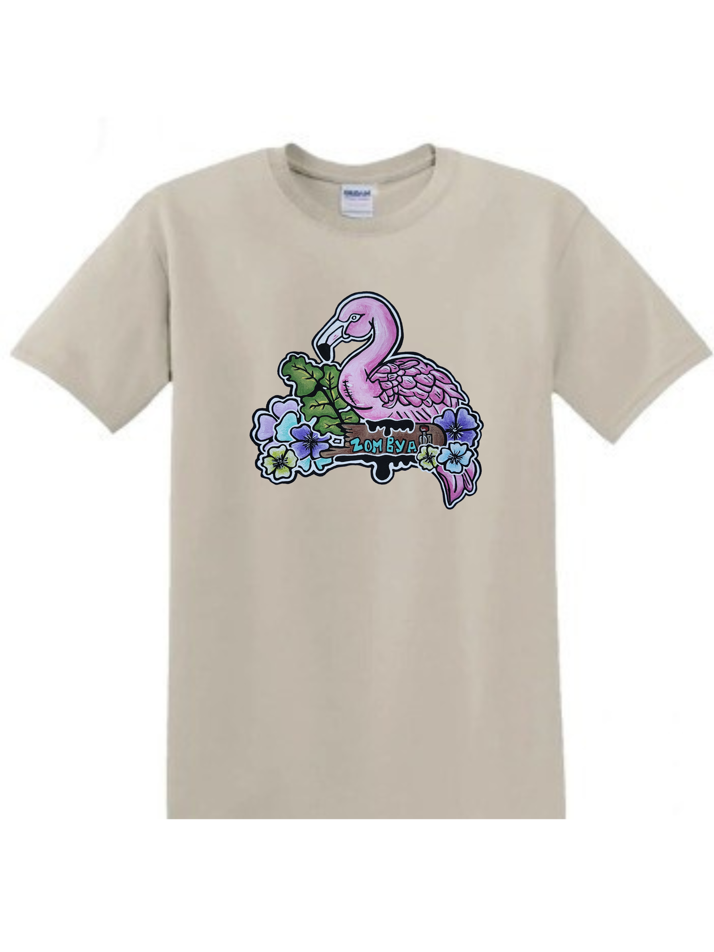 T-shirt Flamant rose