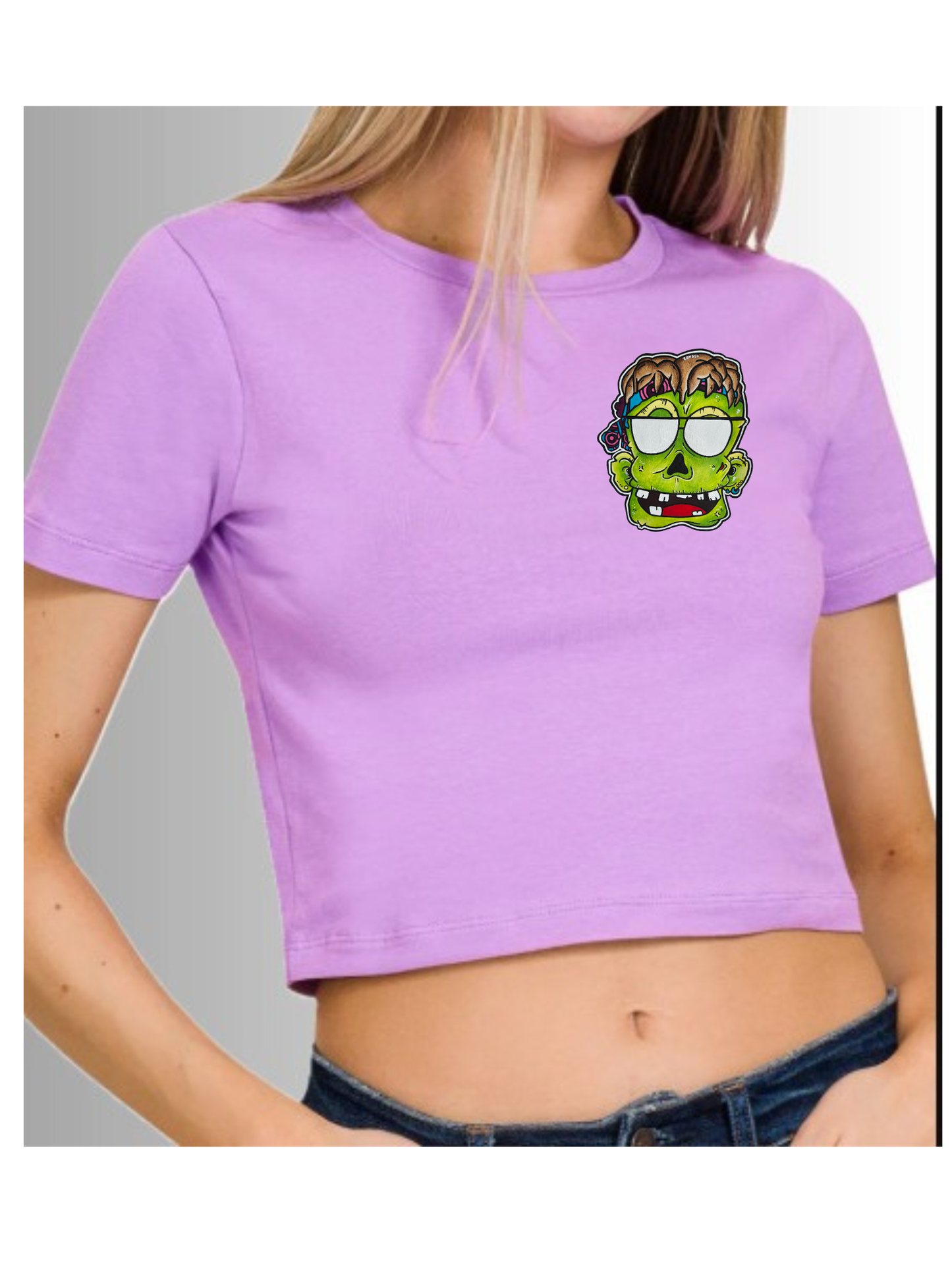 Crop top Zombie lunette de soleil