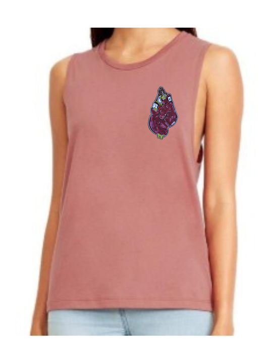 Camisole femme festival muscle Gant de boxe