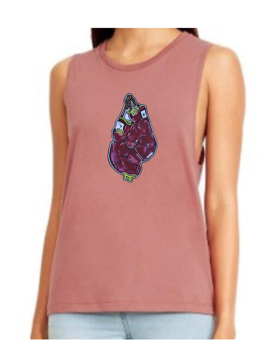 Camisole femme festival muscle Gant de boxe