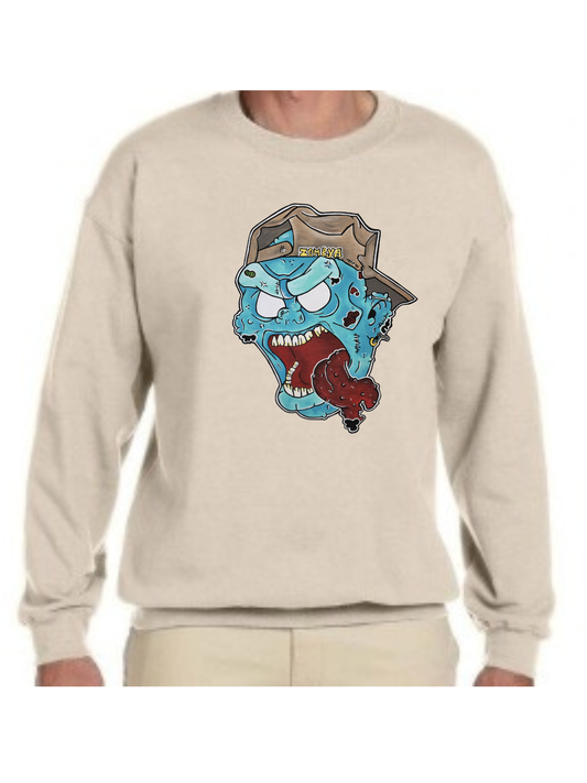 Crewneck Zombie casquette