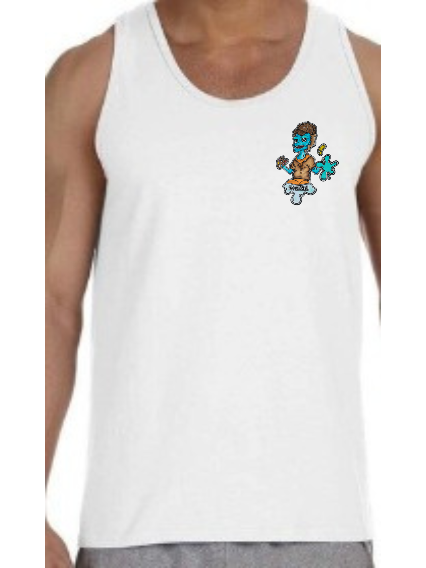 Camisole homme Zombie artiste