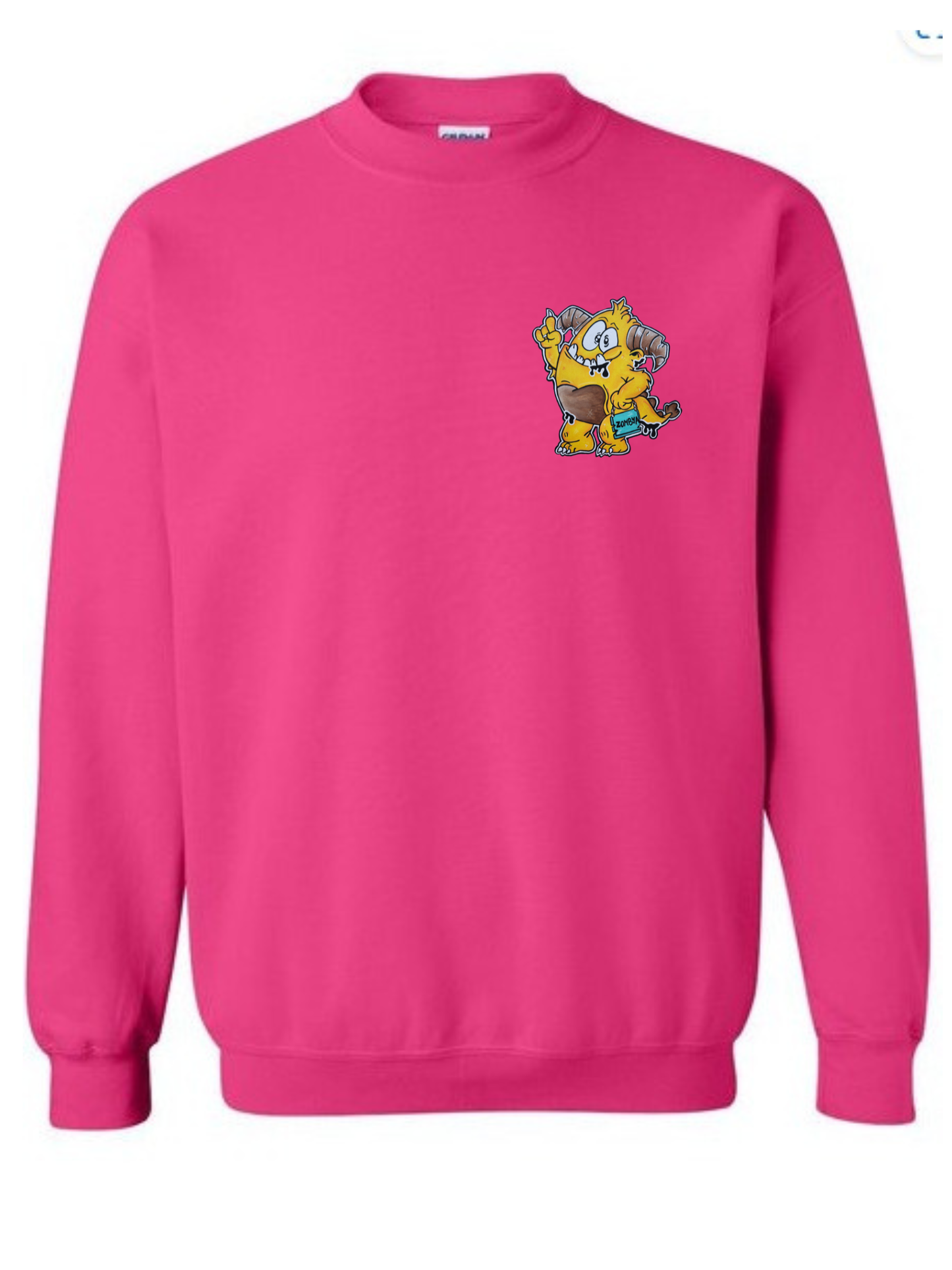 Crewneck Monstre jaune