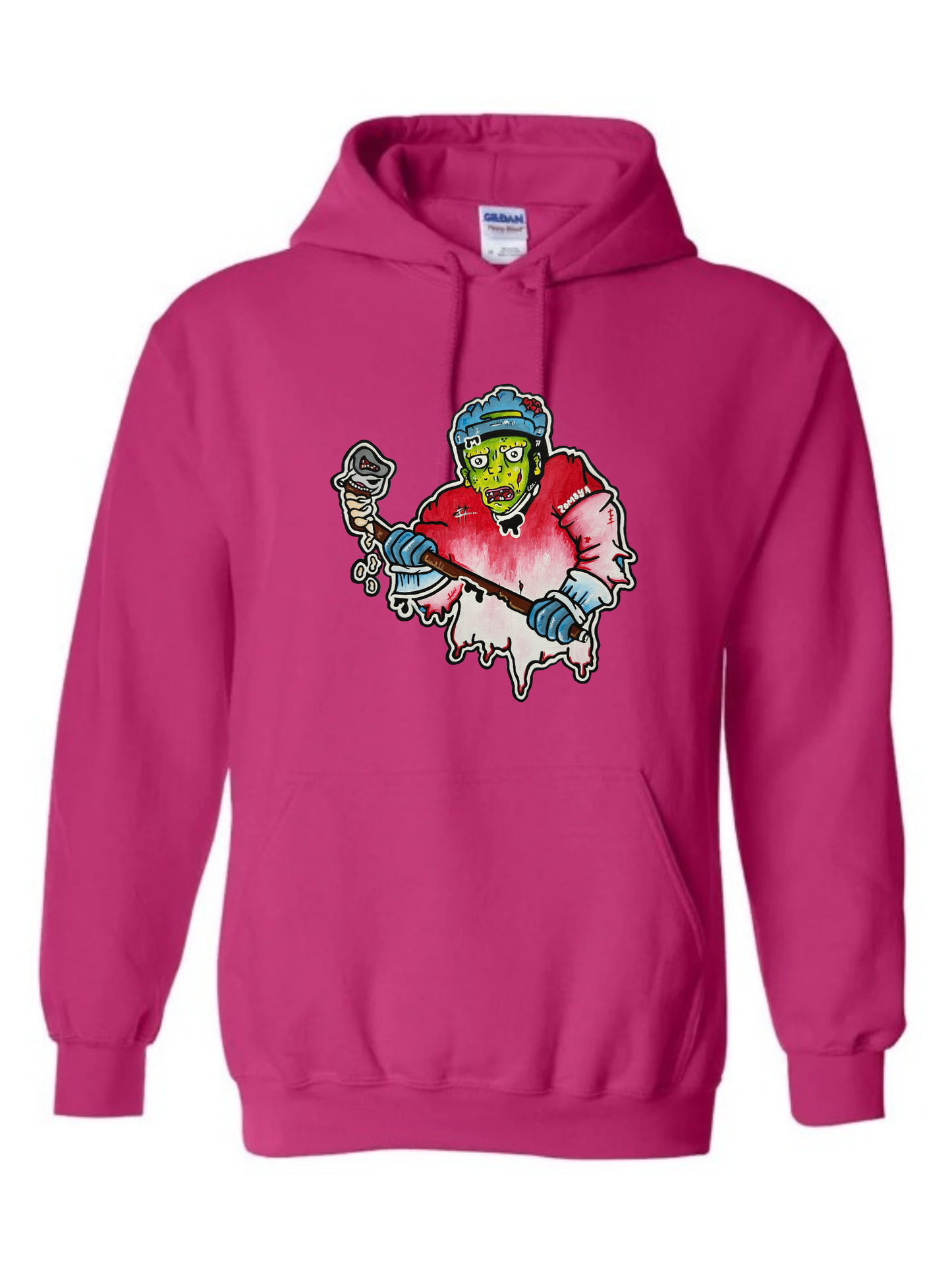Hoodies Joueur zombie hockey