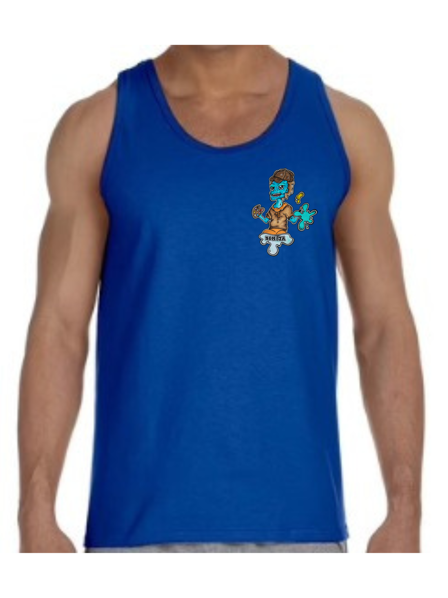 Camisole homme Zombie artiste