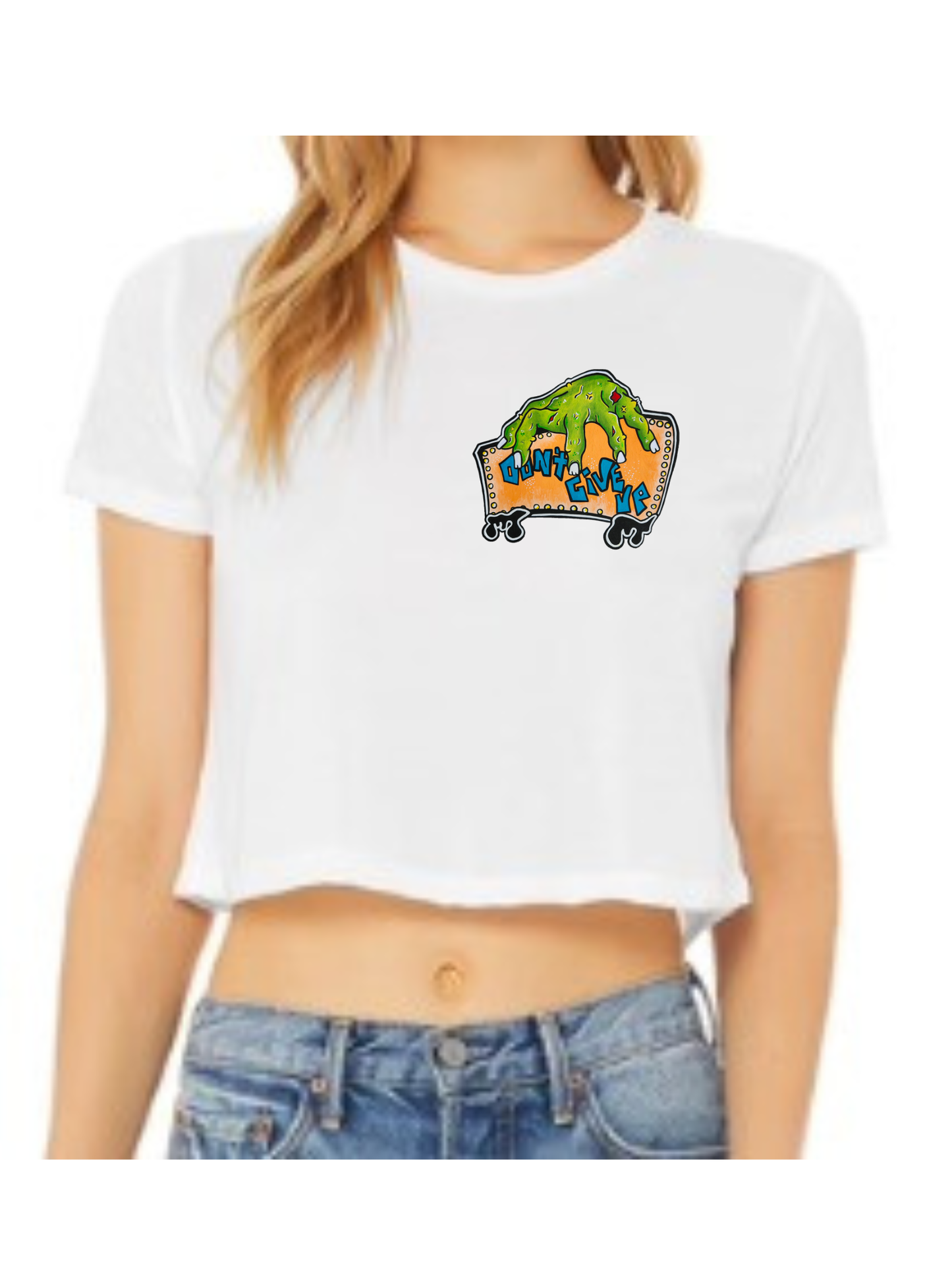 Crop top Don't give up