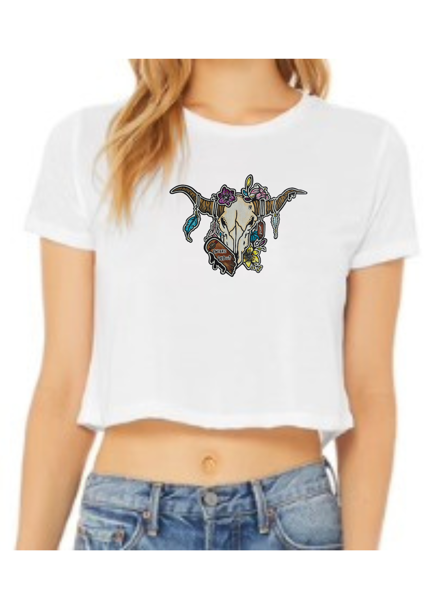 Crop top Encore debout