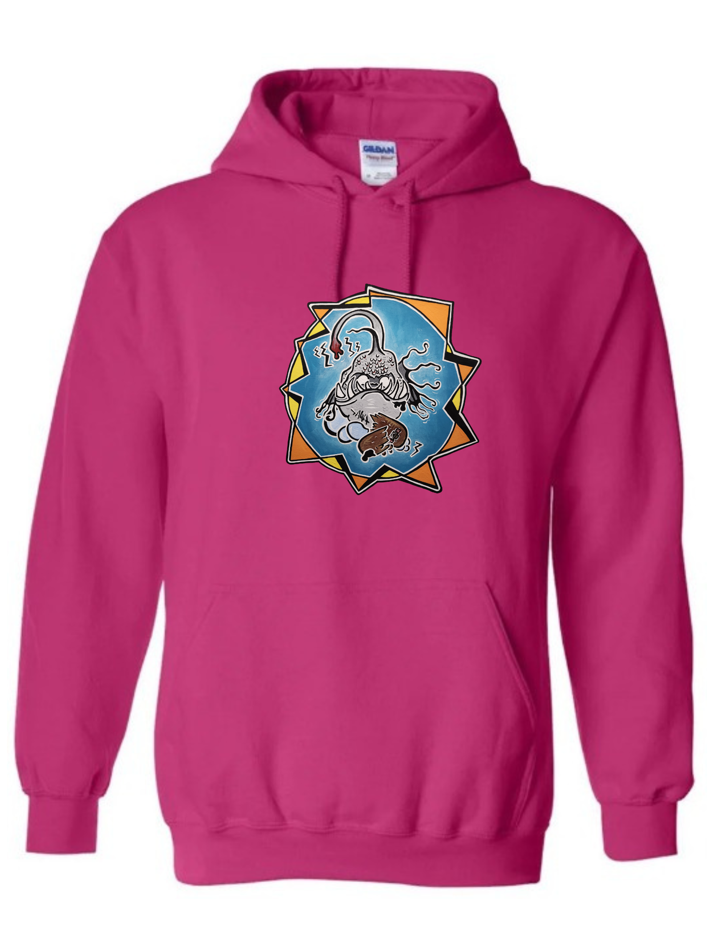 Hoodies Poisson lanterne