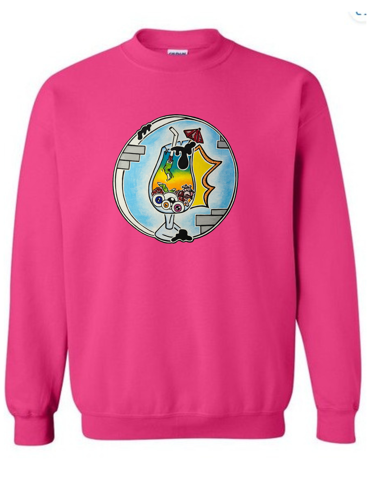 Crewneck Verre cocktail rond