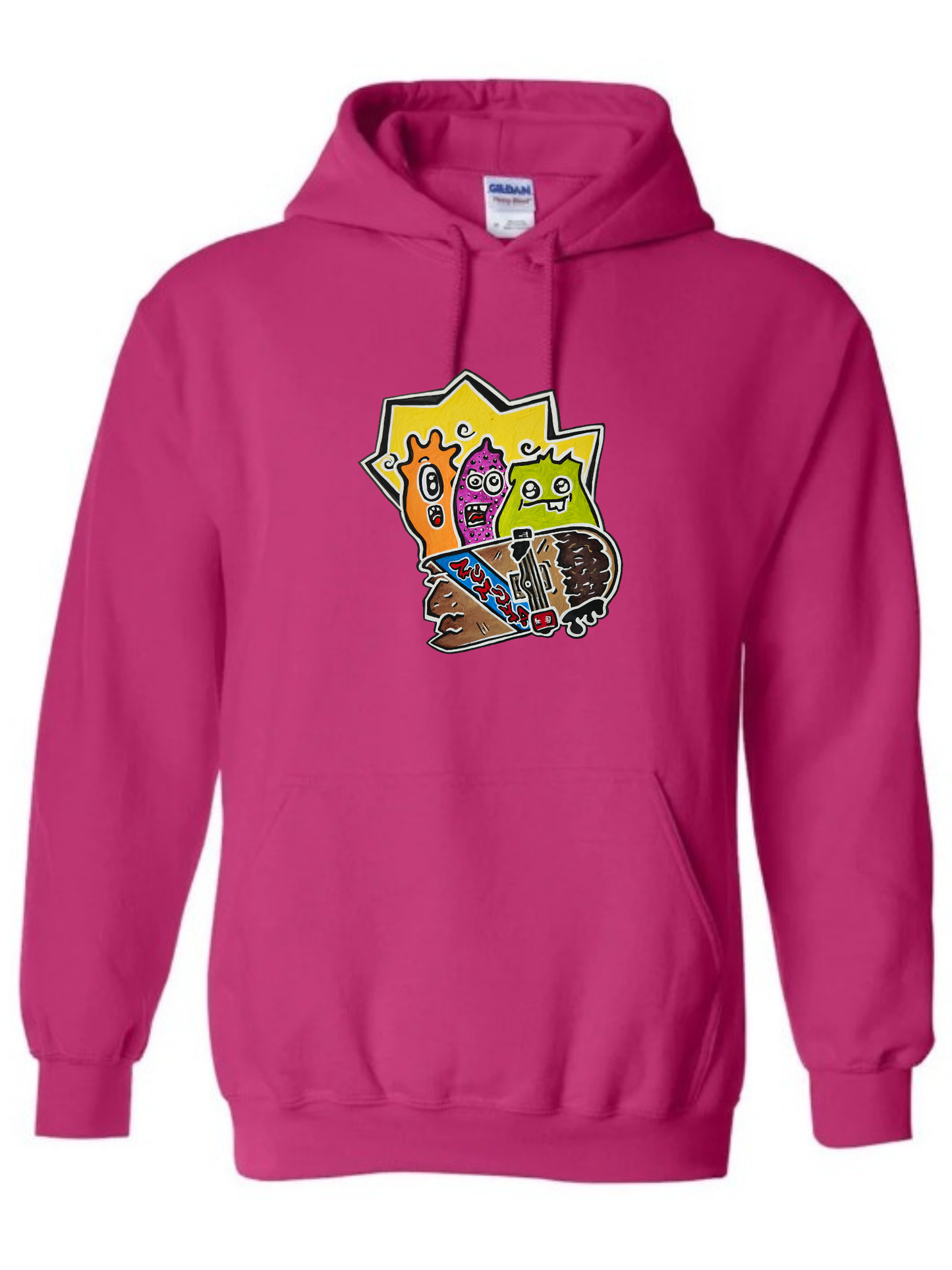 Hoodies Monstre good vibes