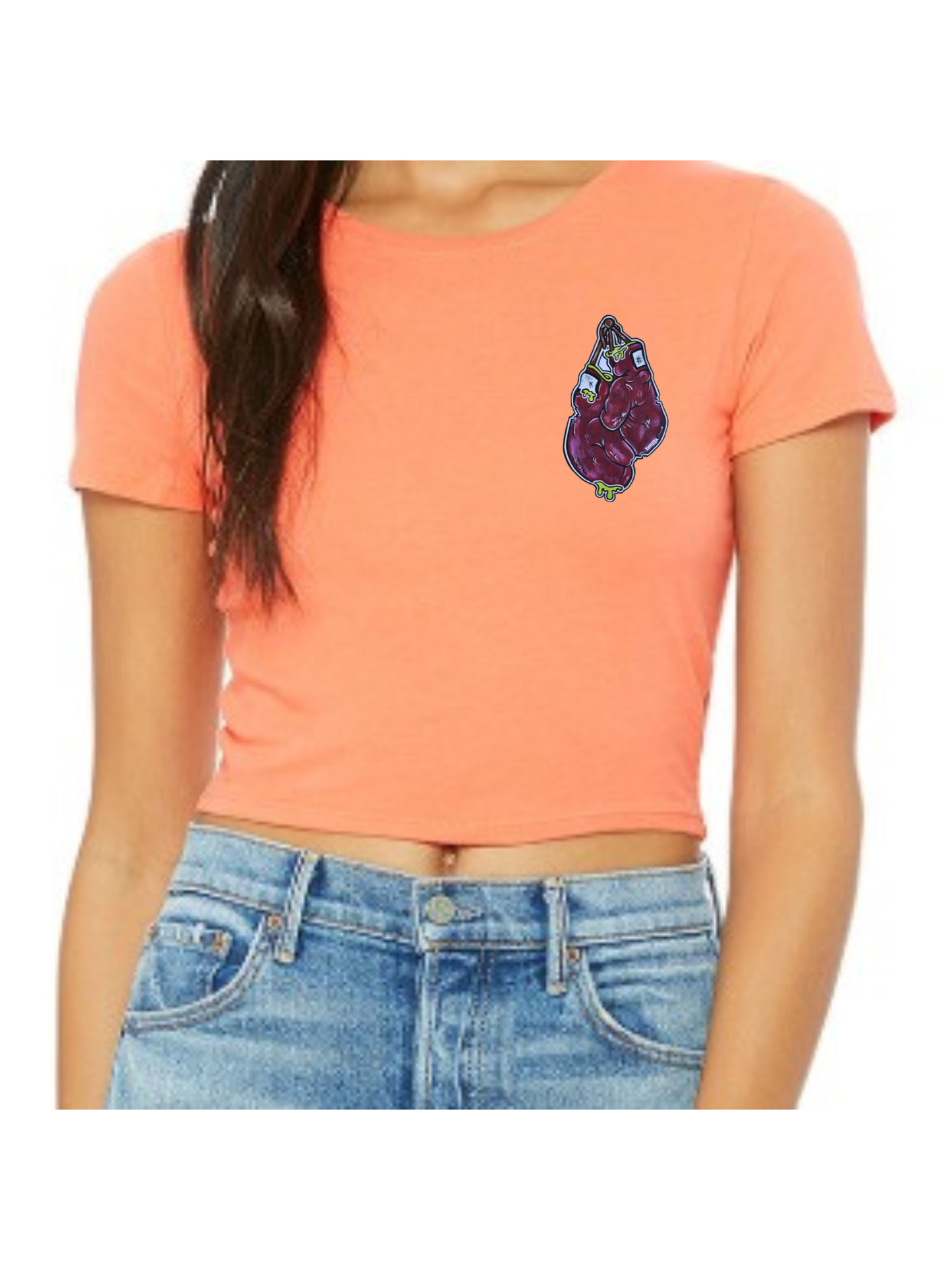 Crop top Gant de boxe