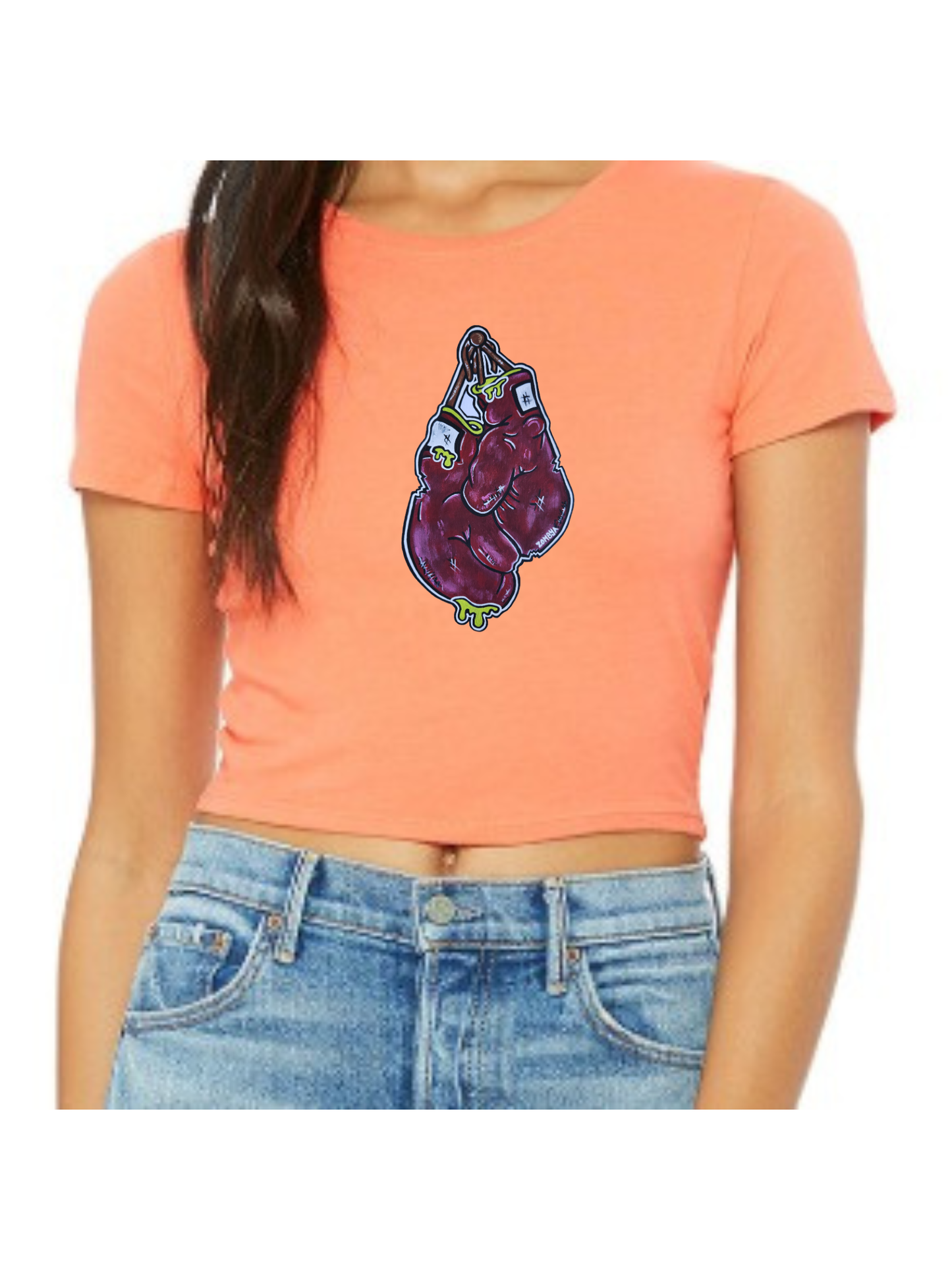 Crop top Gant de boxe