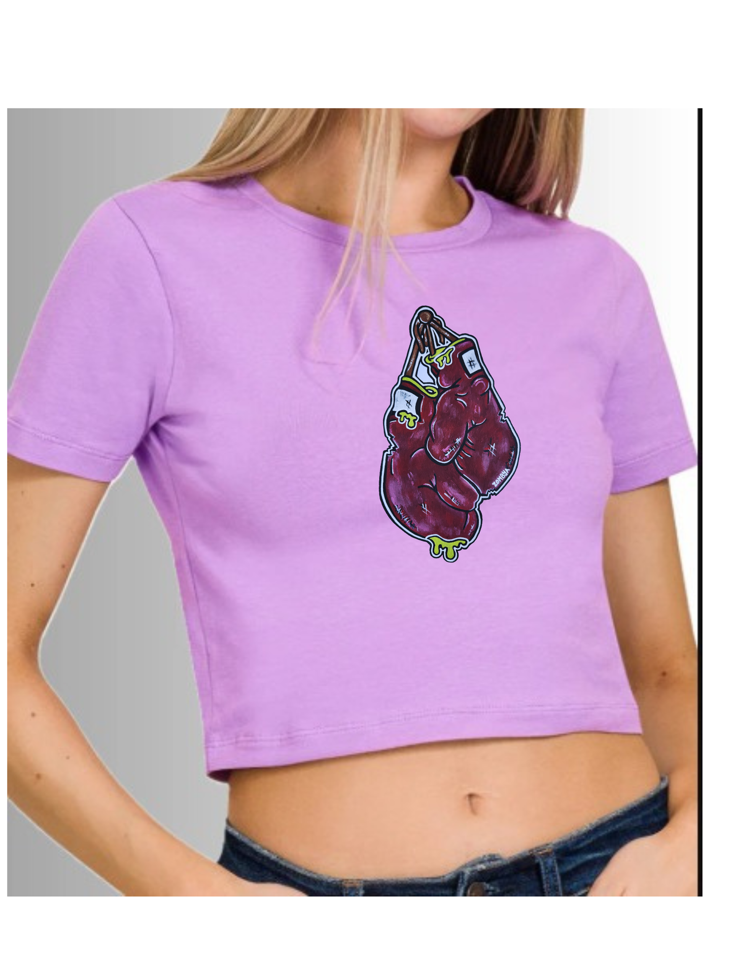 Crop top Gant de boxe