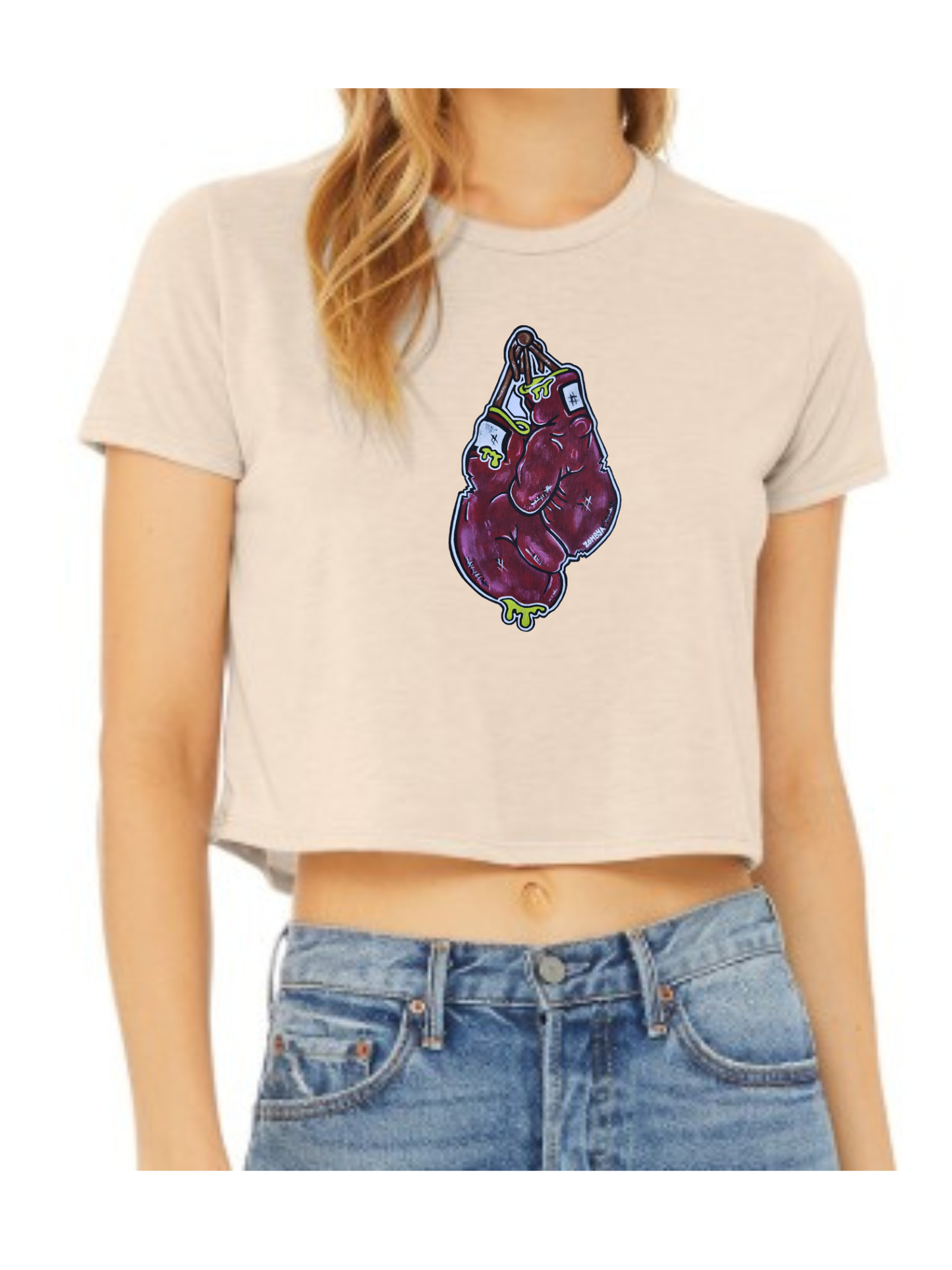 Crop top Gant de boxe