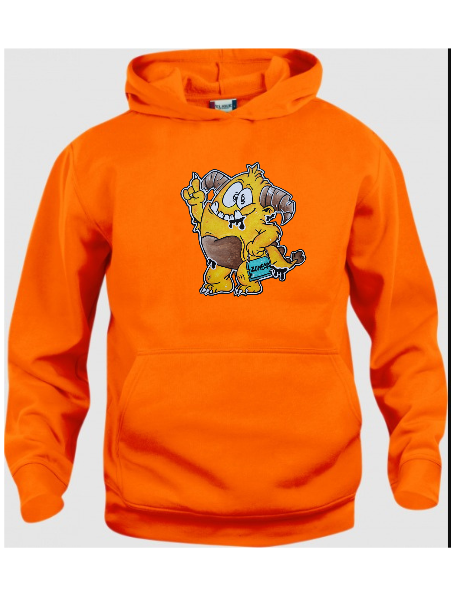 Hoodies Monstre jaune