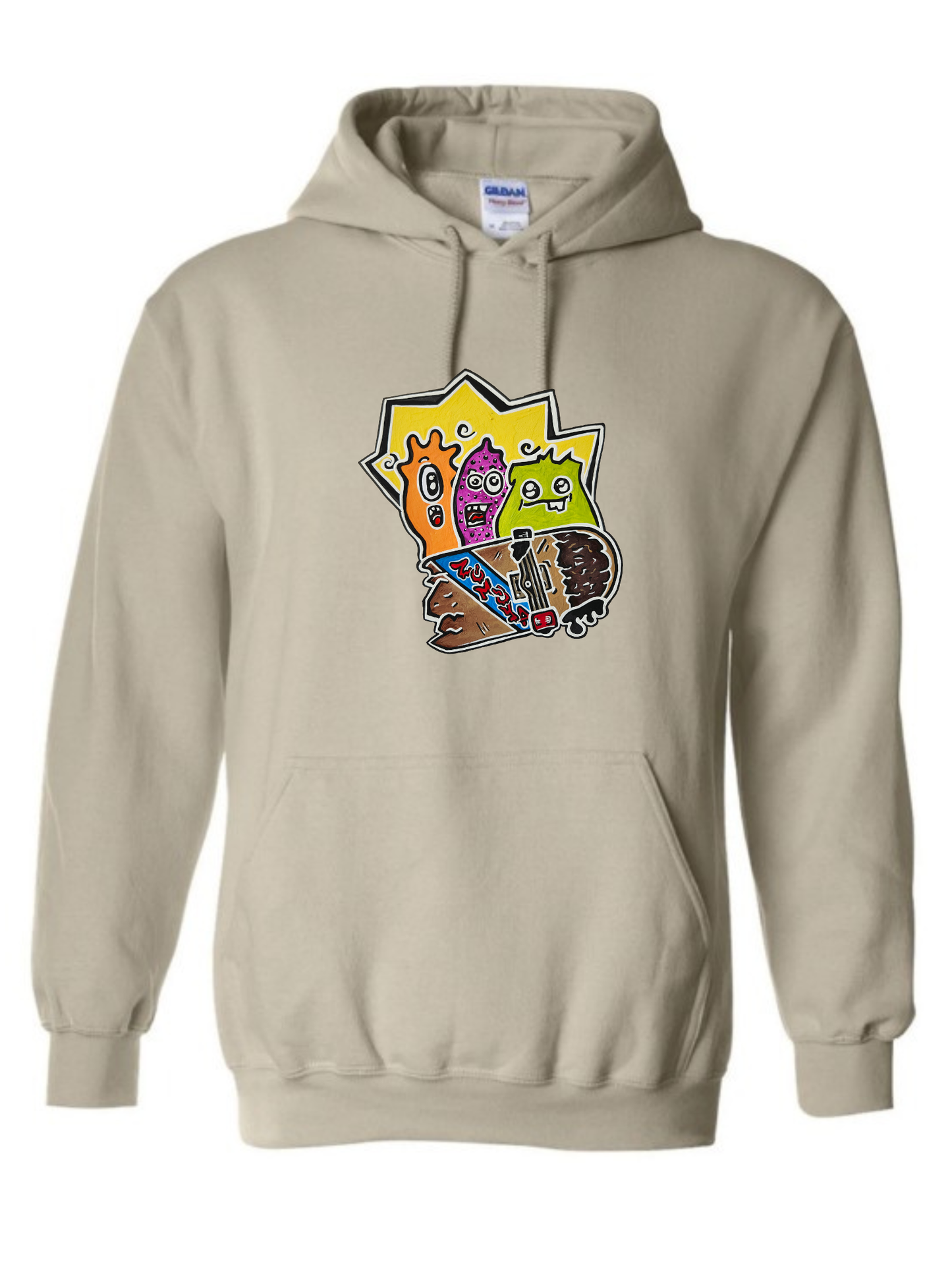 Hoodies Monstre good vibes