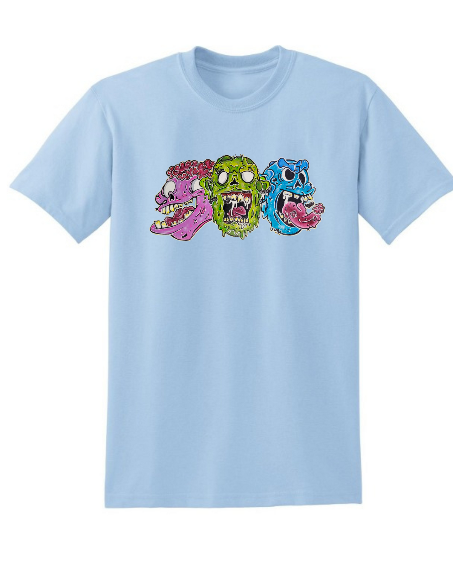 T-shirt trio zombies