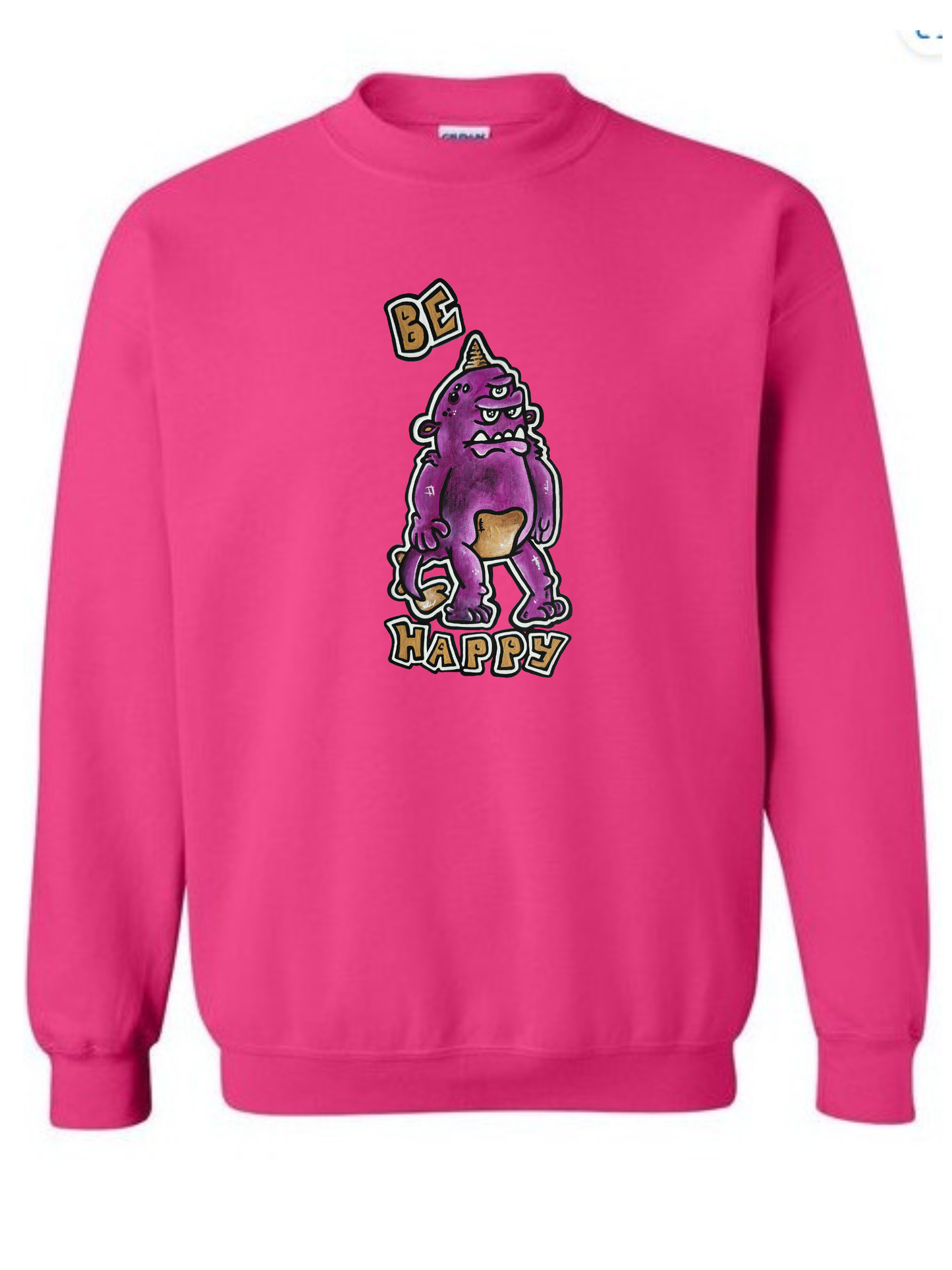 Crewneck Be happy