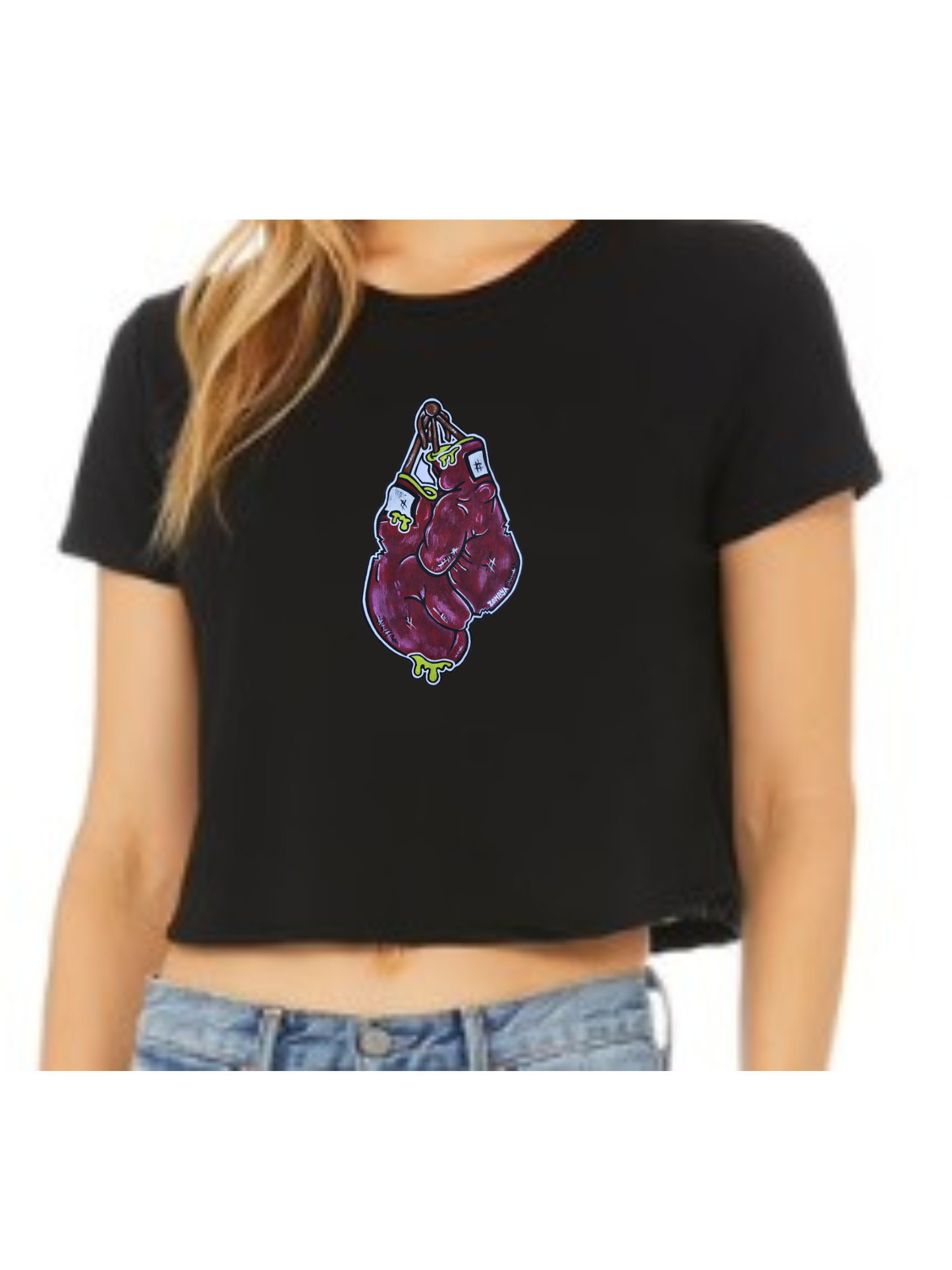 Crop top Gant de boxe