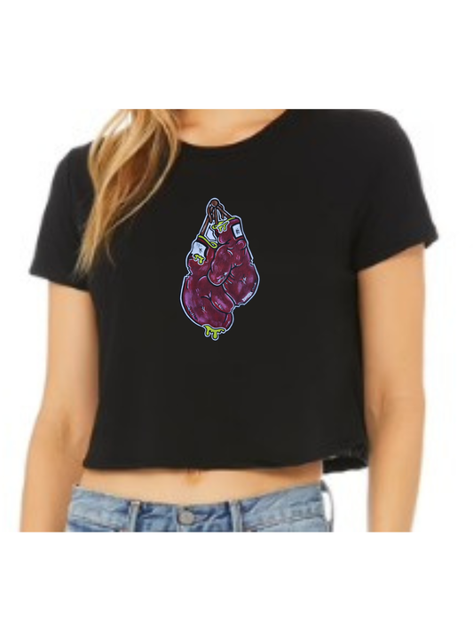 Crop top Gant de boxe