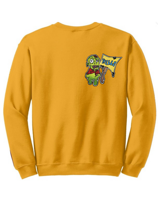 Crewneck zombie hello