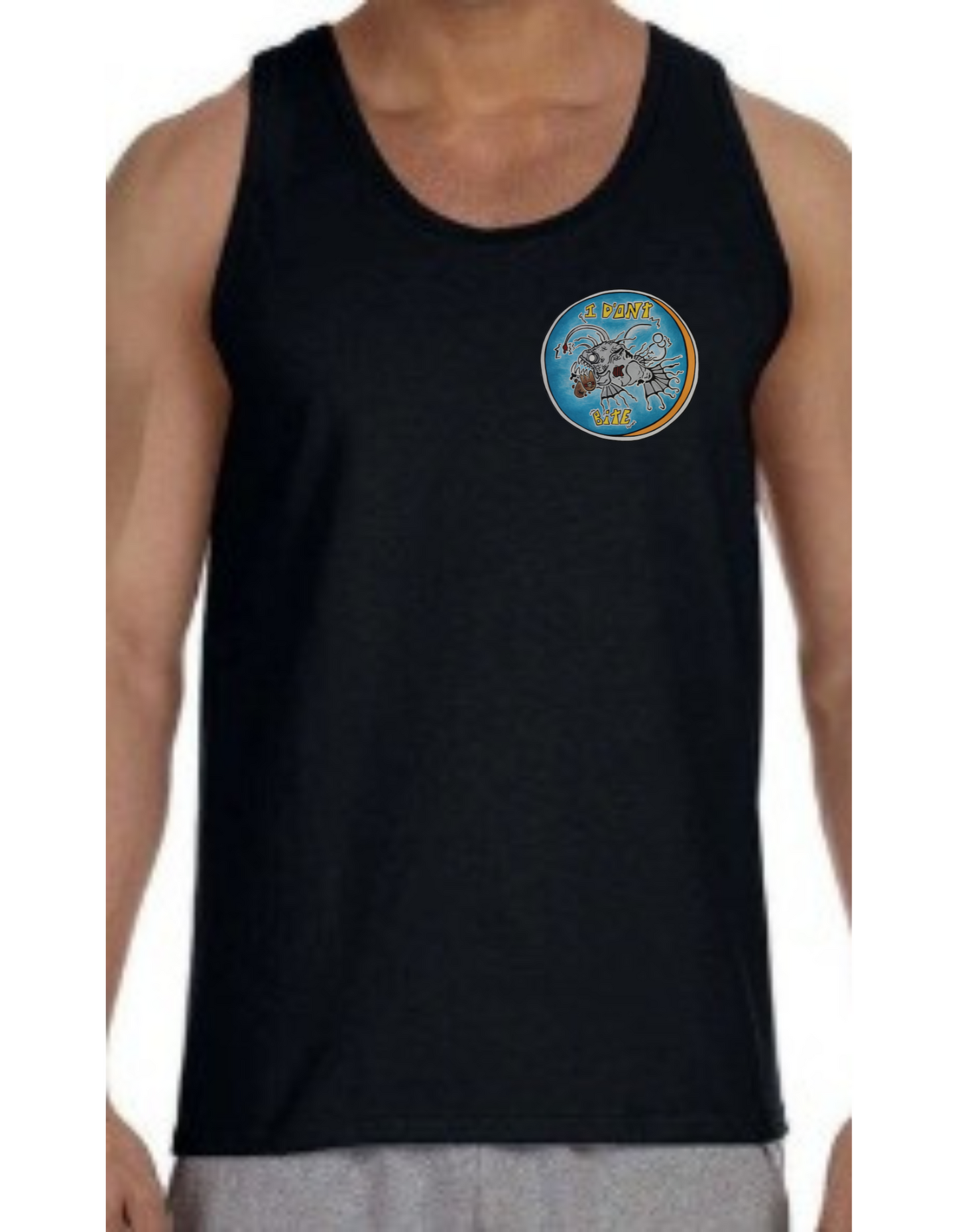Camisole homme Poisson lanterne (gros)
