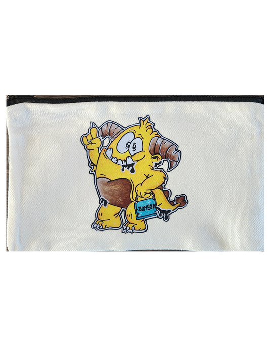 Coffre a crayon monstre jaune