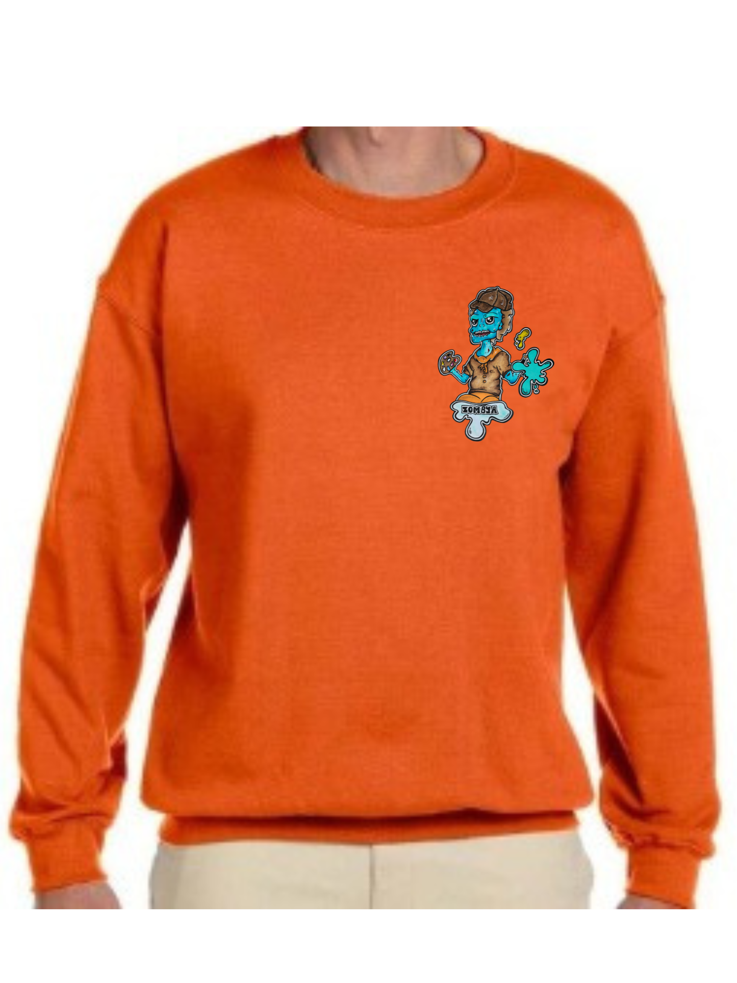 Crewneck Zombie artiste