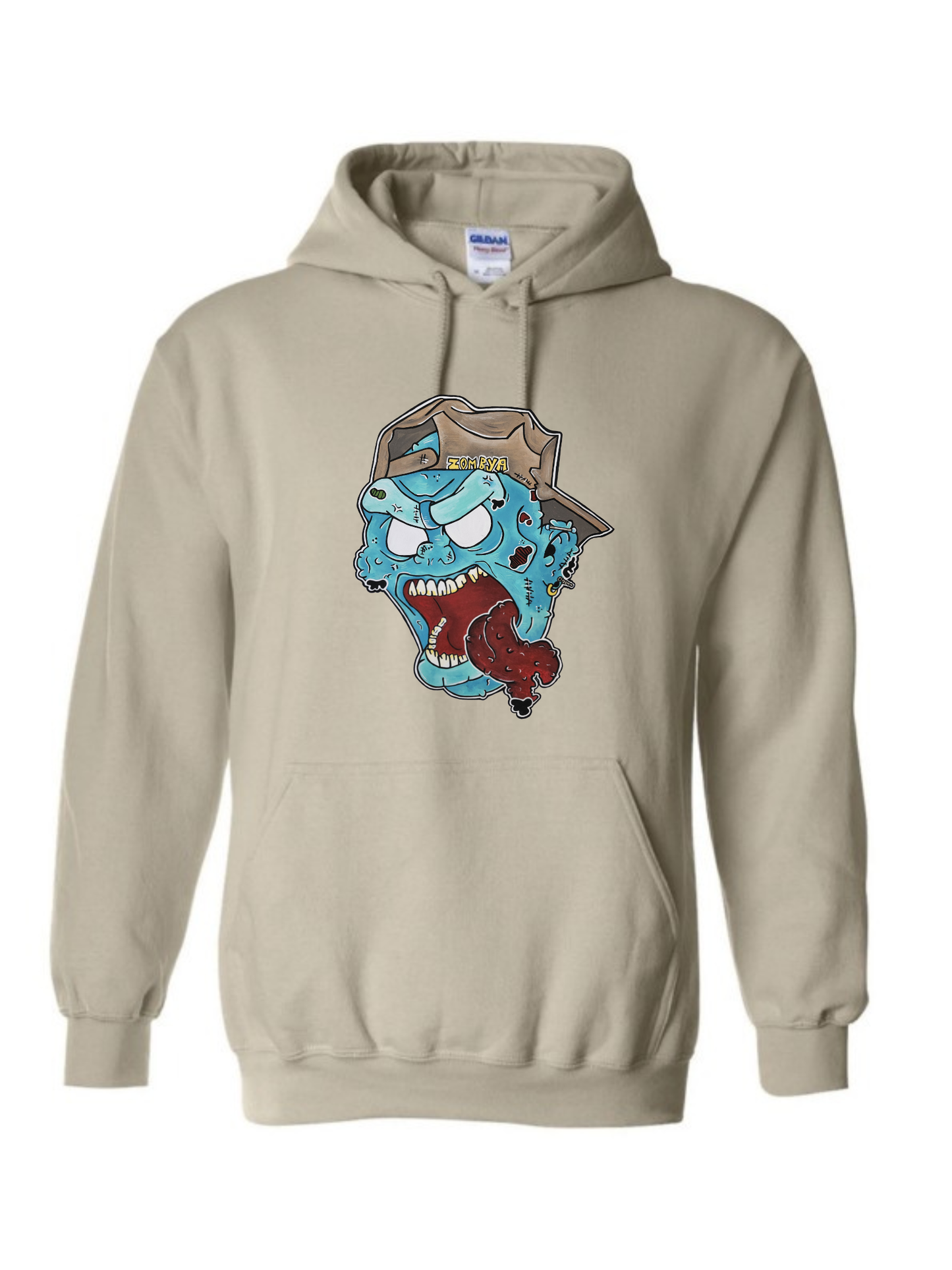 Hoodies Zombie casquette