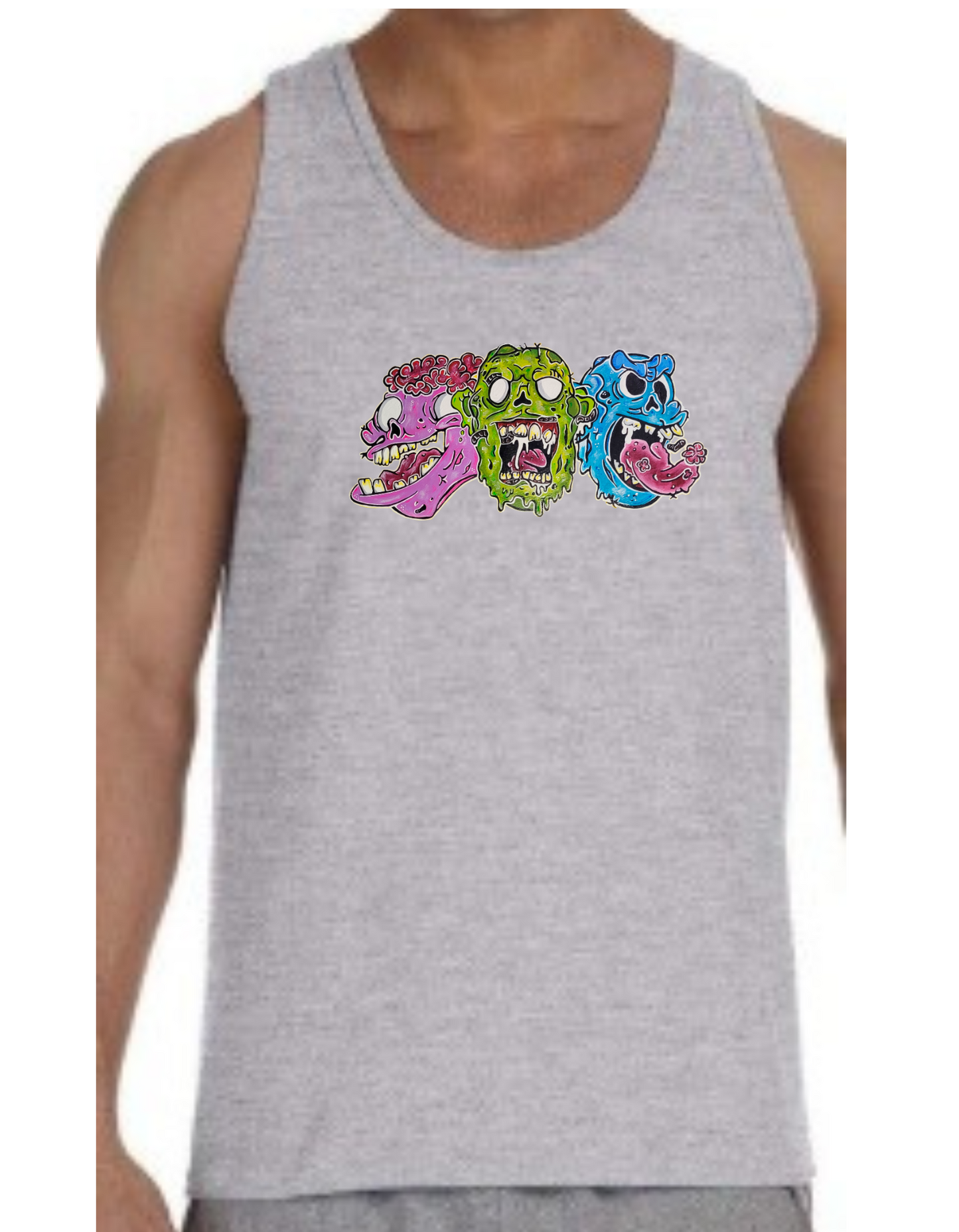 Camisole homme Trio zombies