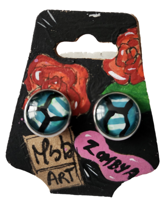 Boucles d'oreilles ¨Serpentard ¨