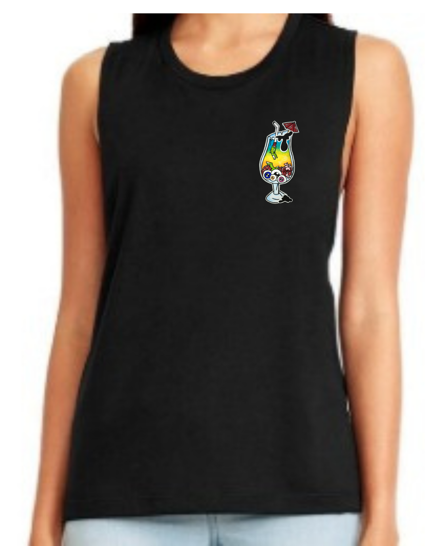 Camisole femme festival muscle Drink