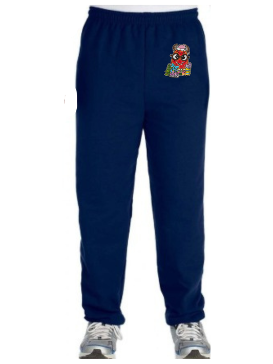 Jogging unisexe Monstre Rouge Noël