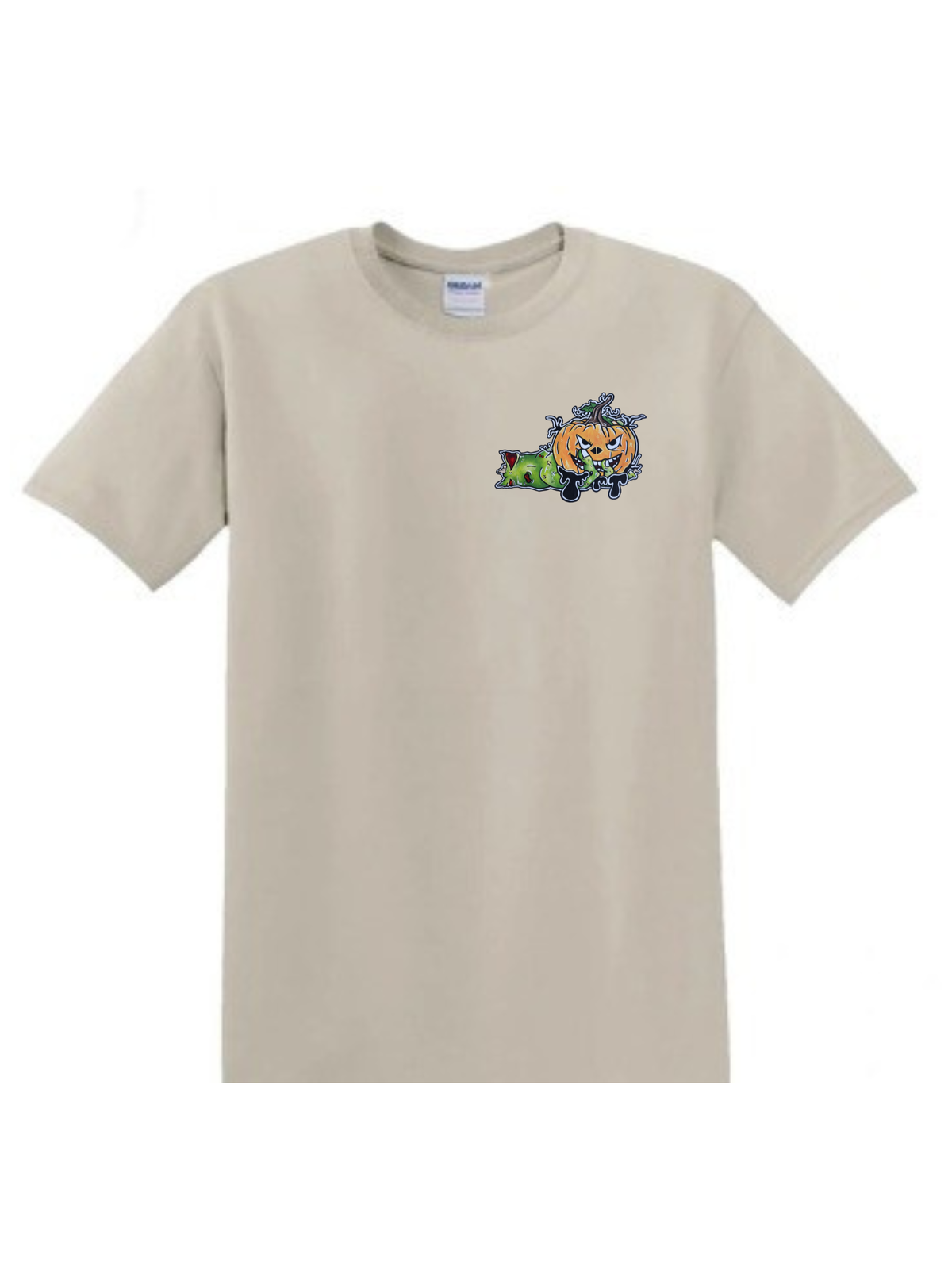 T-shirt enfant Main zombie citrouille