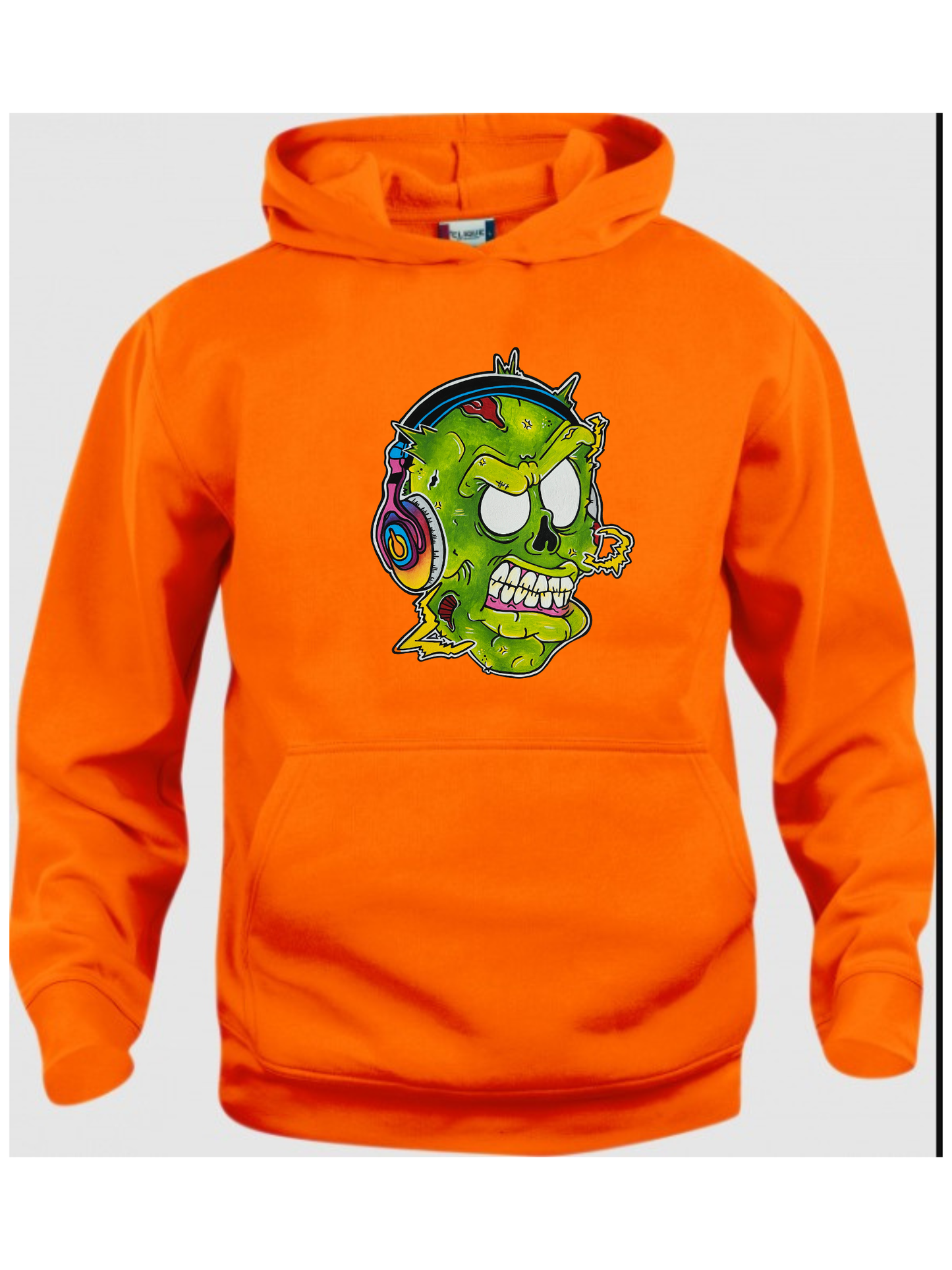 Hoodies enfant Zombie écouteur