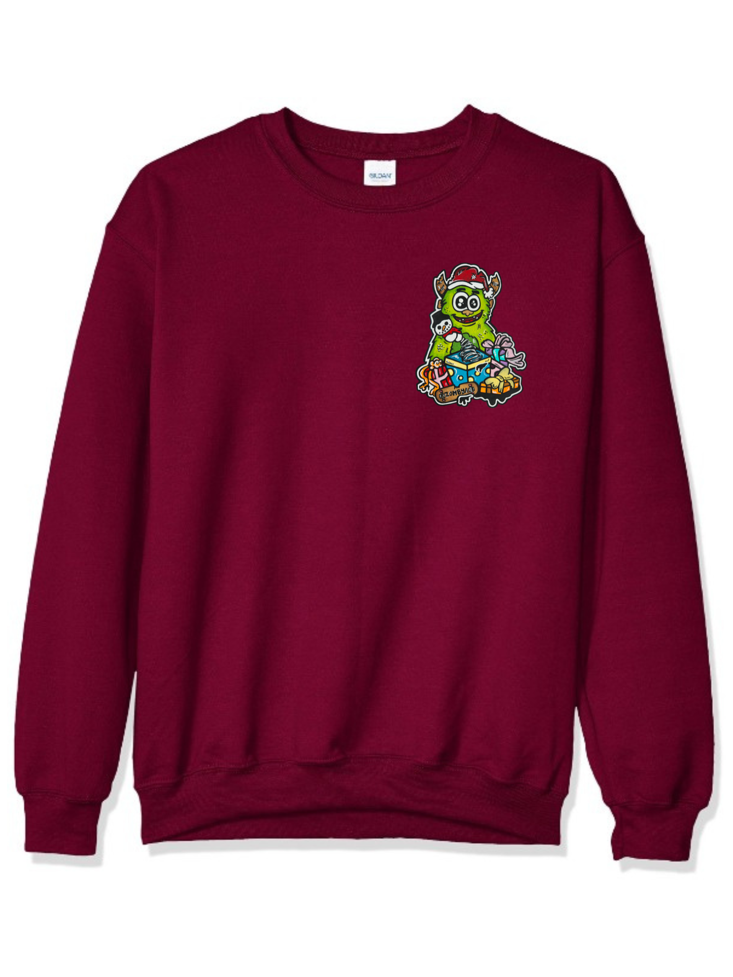 Crewneck Monstre vert Noël