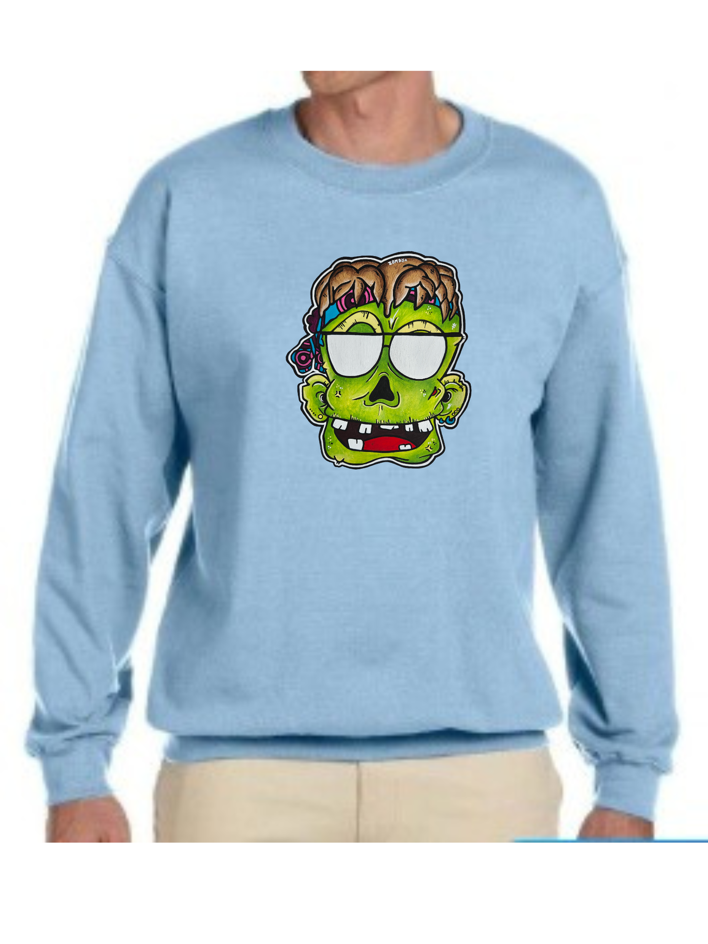 Crewneck Zombie lunette de soleil