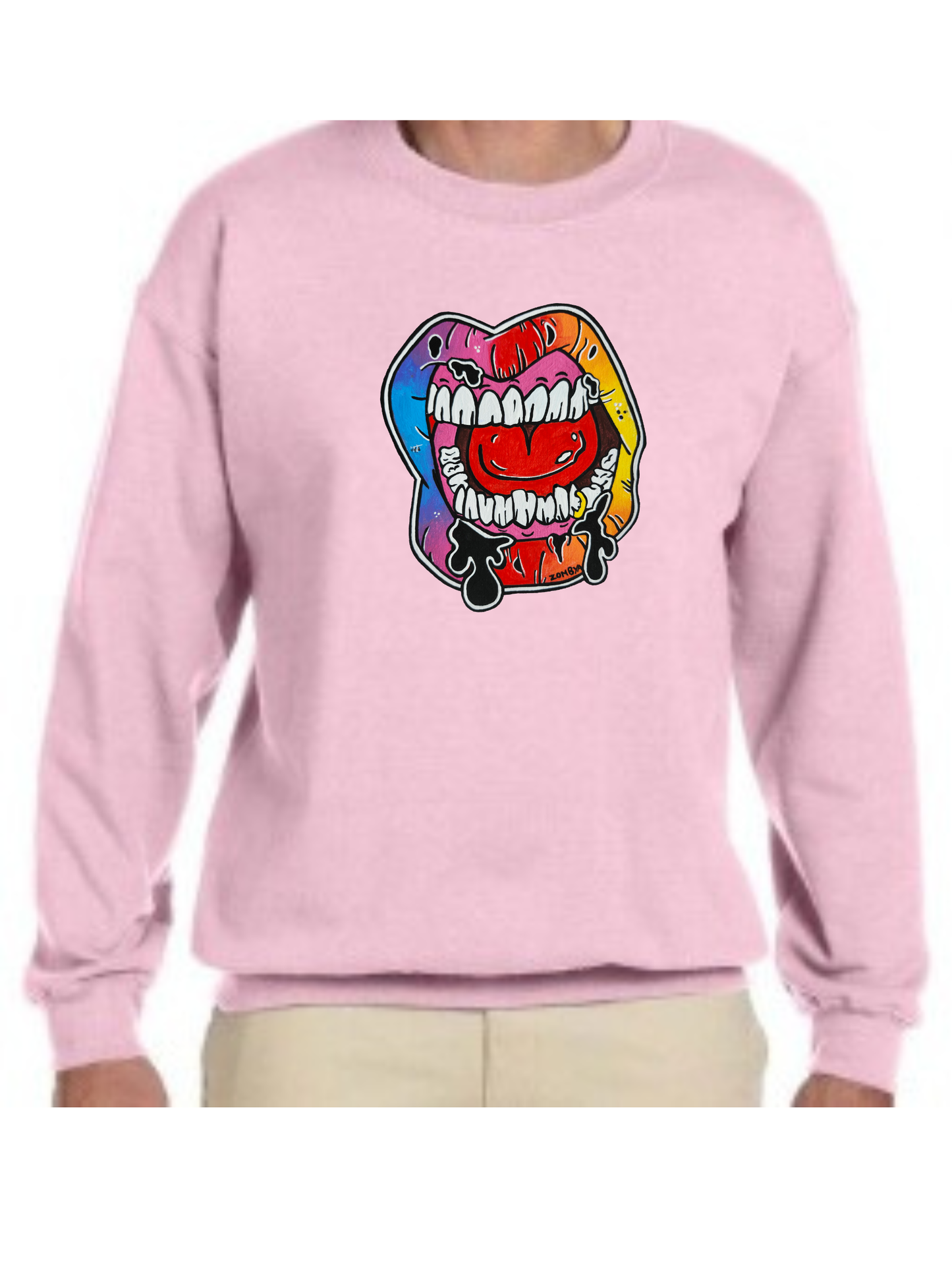 Crewneck Lèvre multicolore