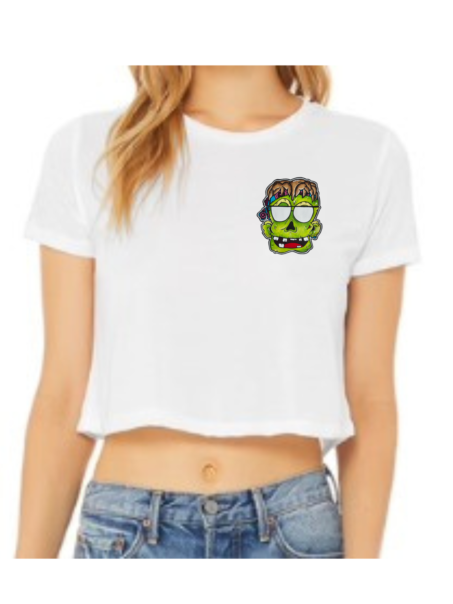 Crop top Zombie lunette de soleil