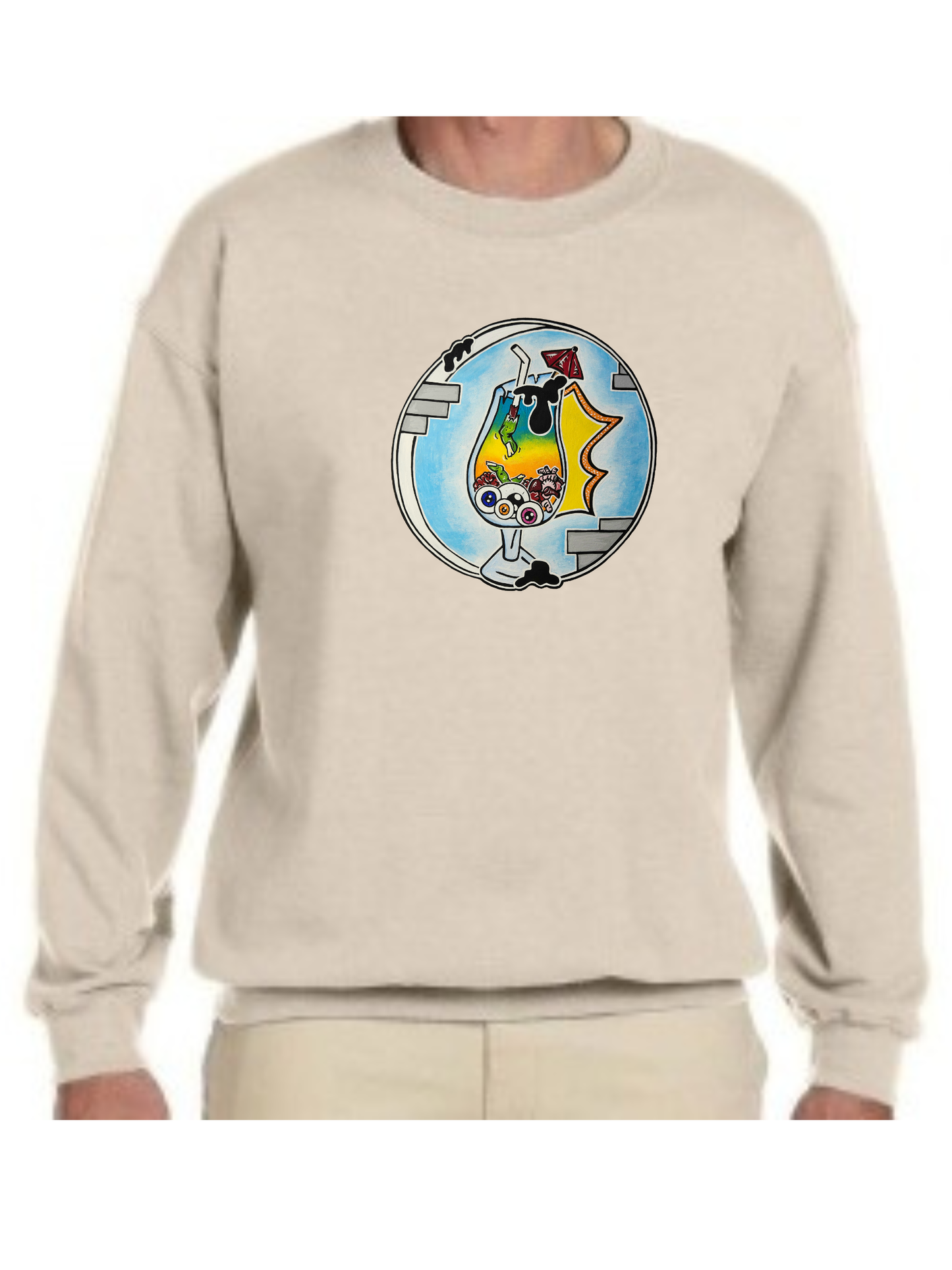 Crewneck Verre cocktail rond