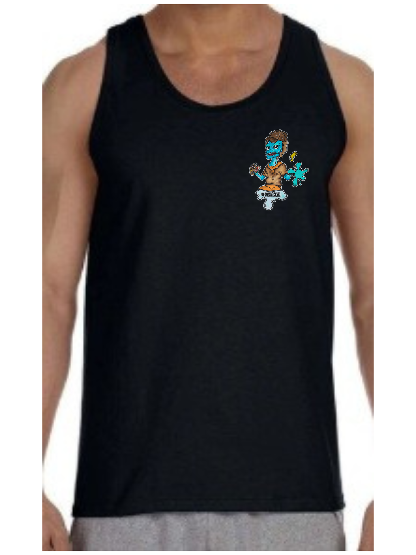 Camisole homme Zombie artiste
