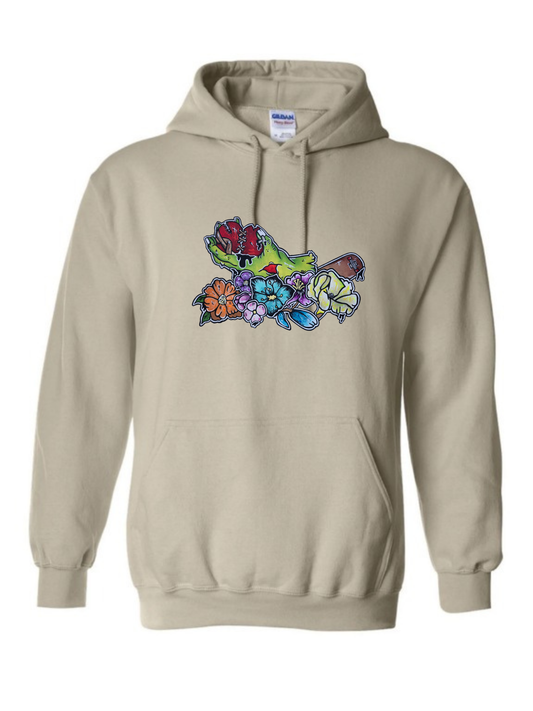 Hoodies Main zombie coeur fleur