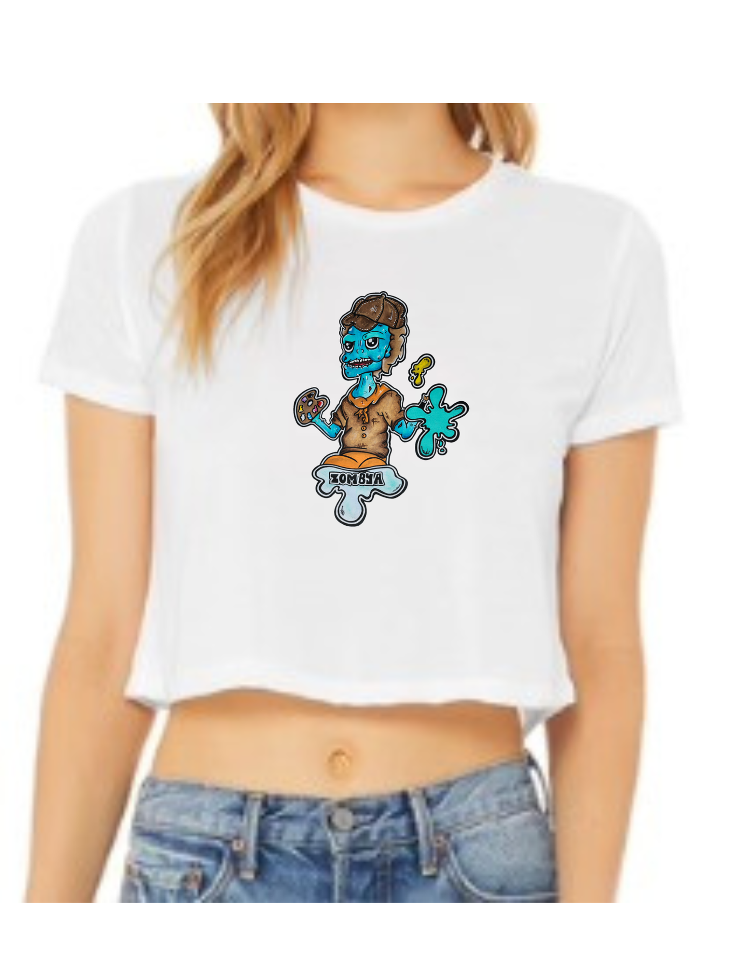Crop top Zombie artiste