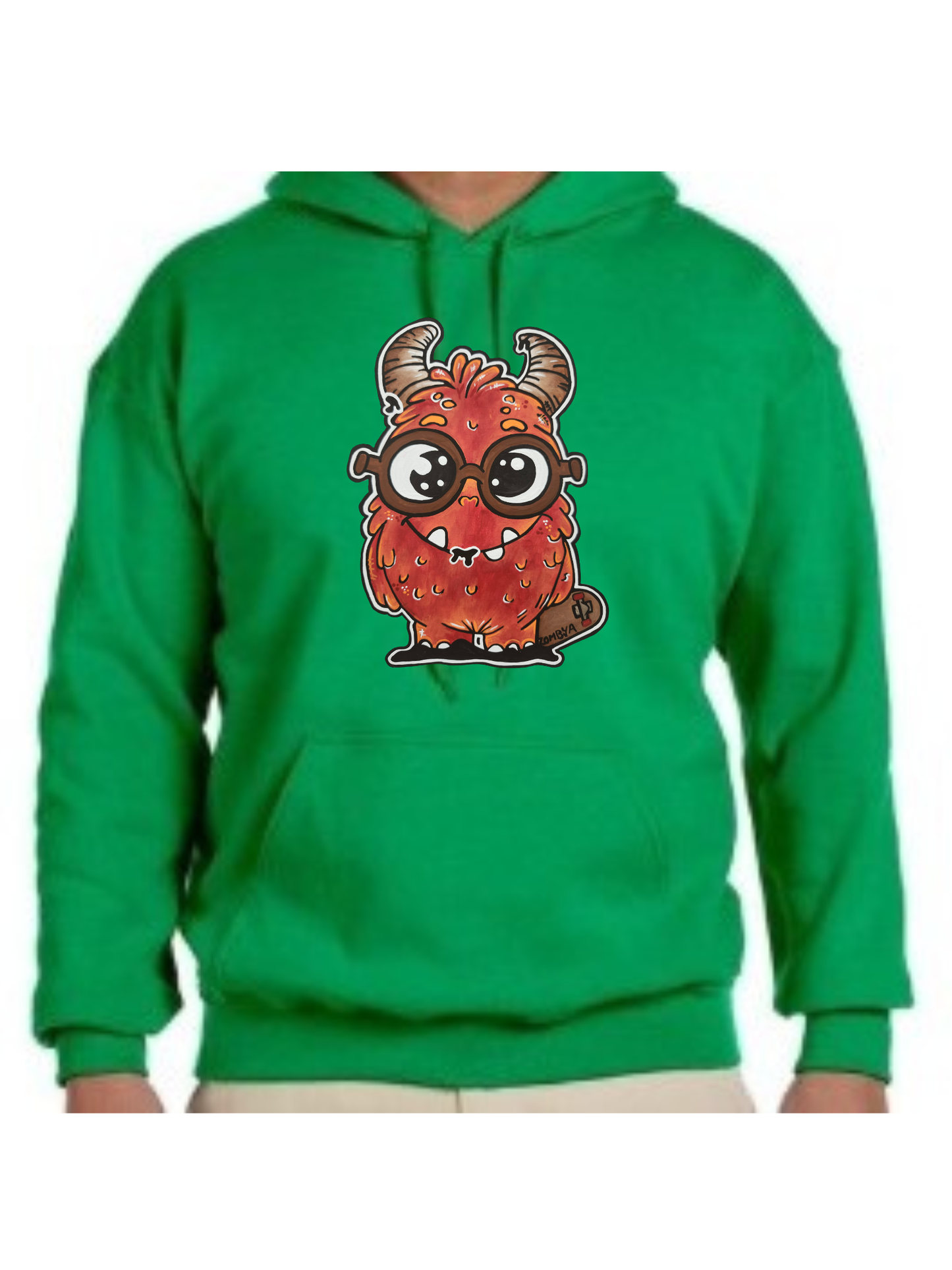 Hoodies Monstre rouge