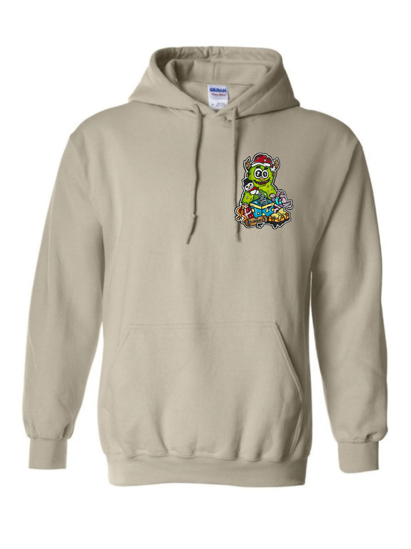 Hoodies Monstre vert Noël