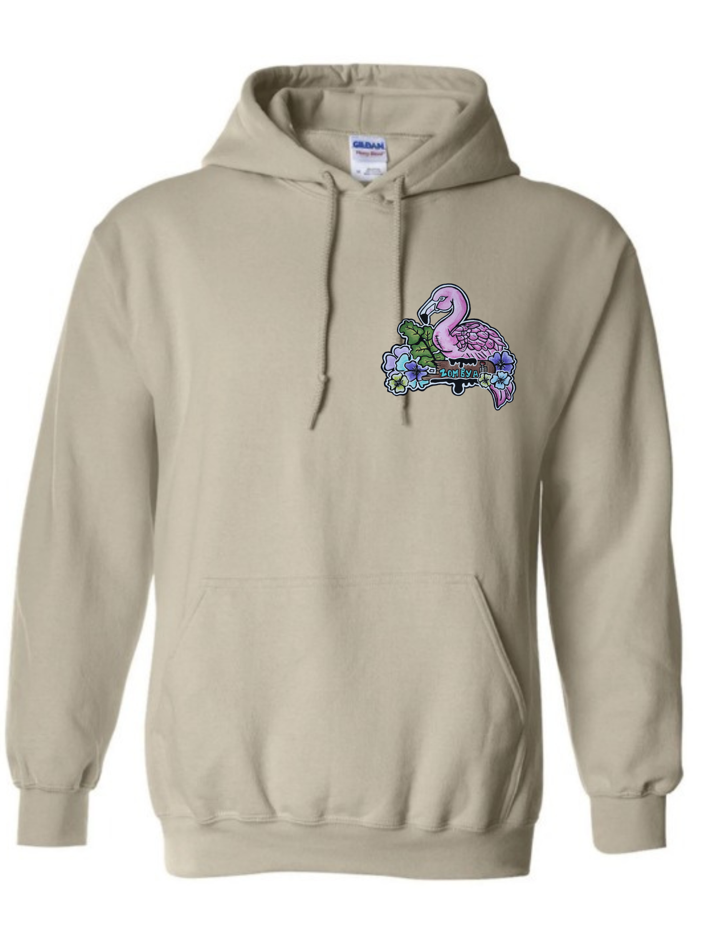 Hoodies Flamant rose