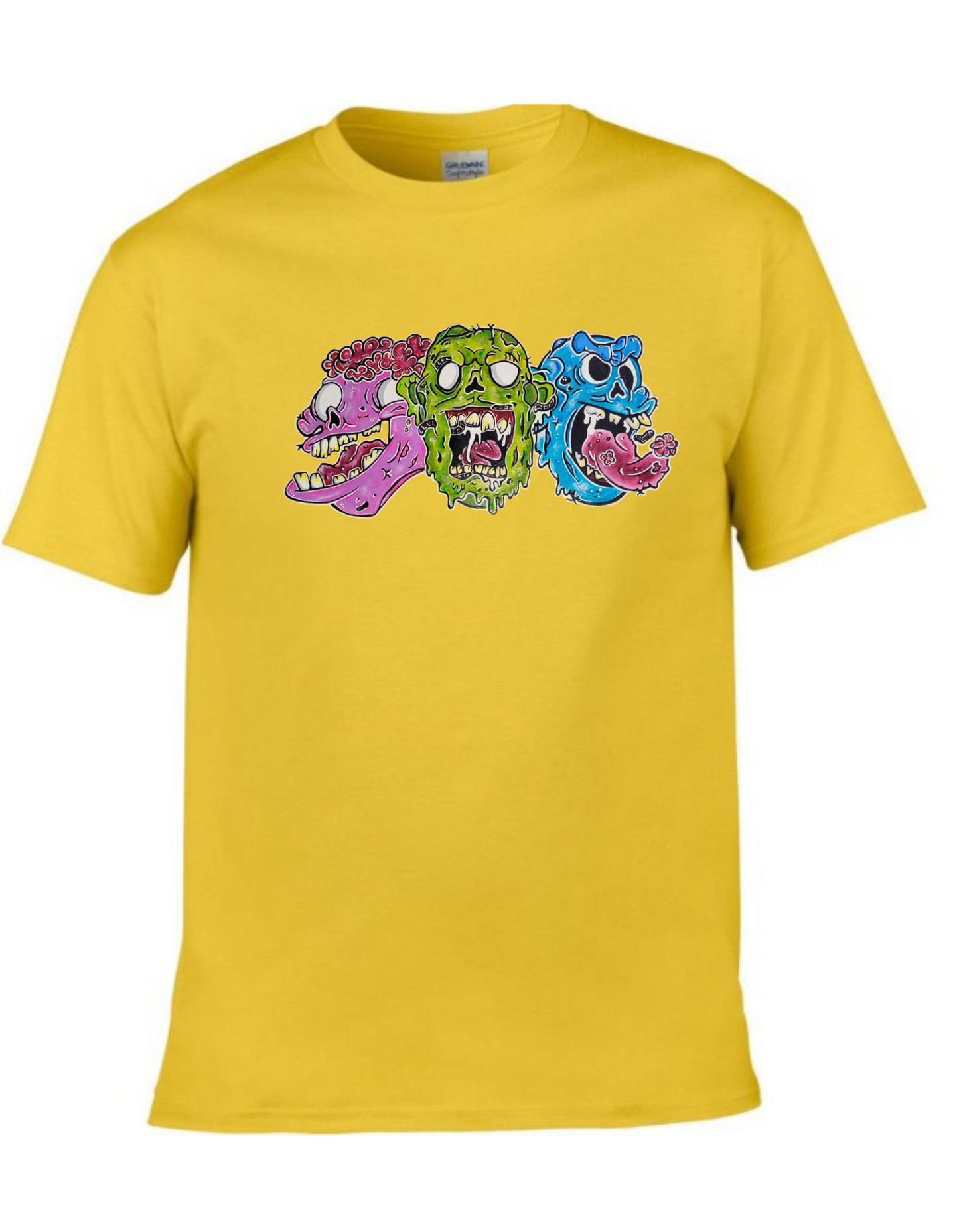 T-shirt trio zombies